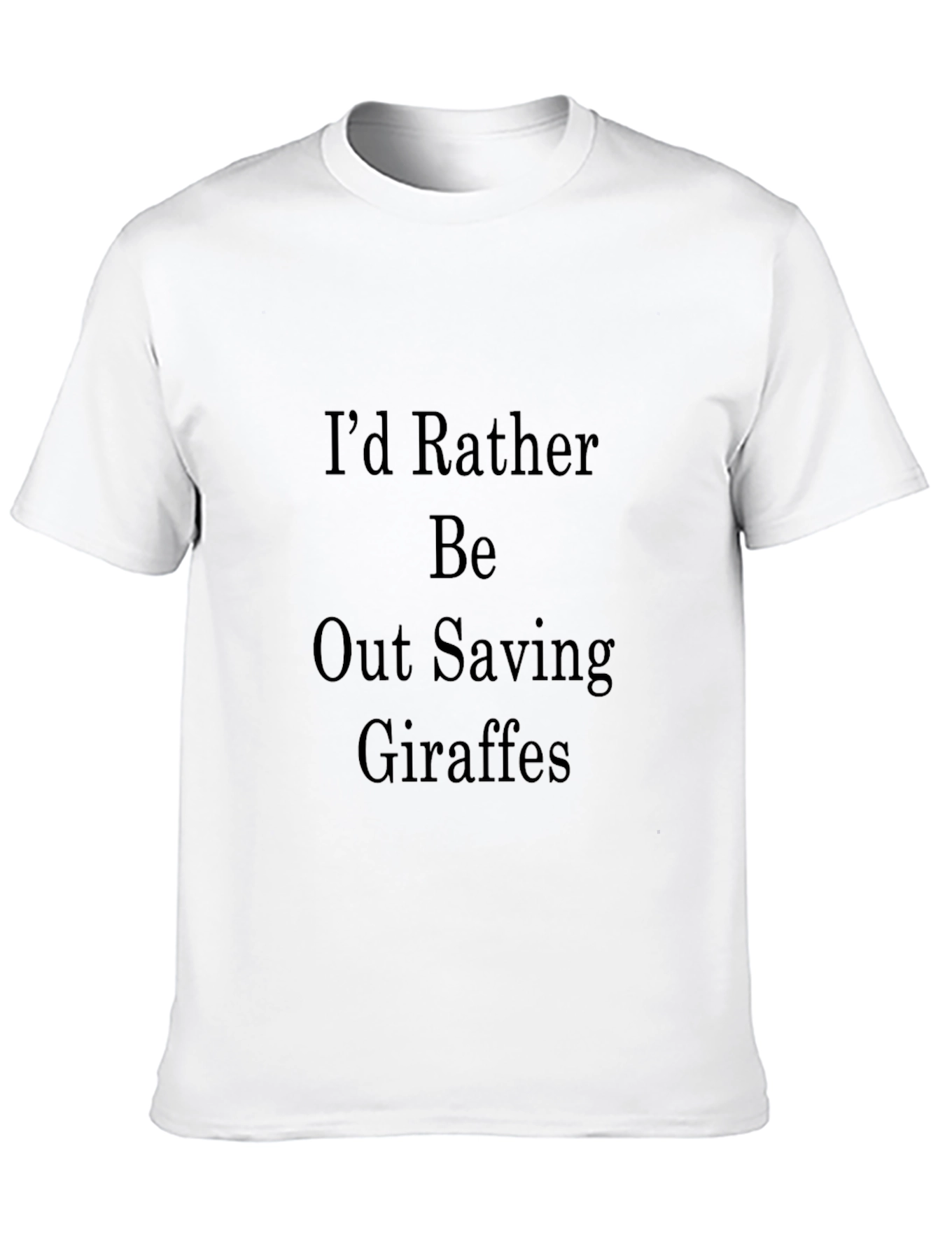 Save Giraffes Graphic Tee