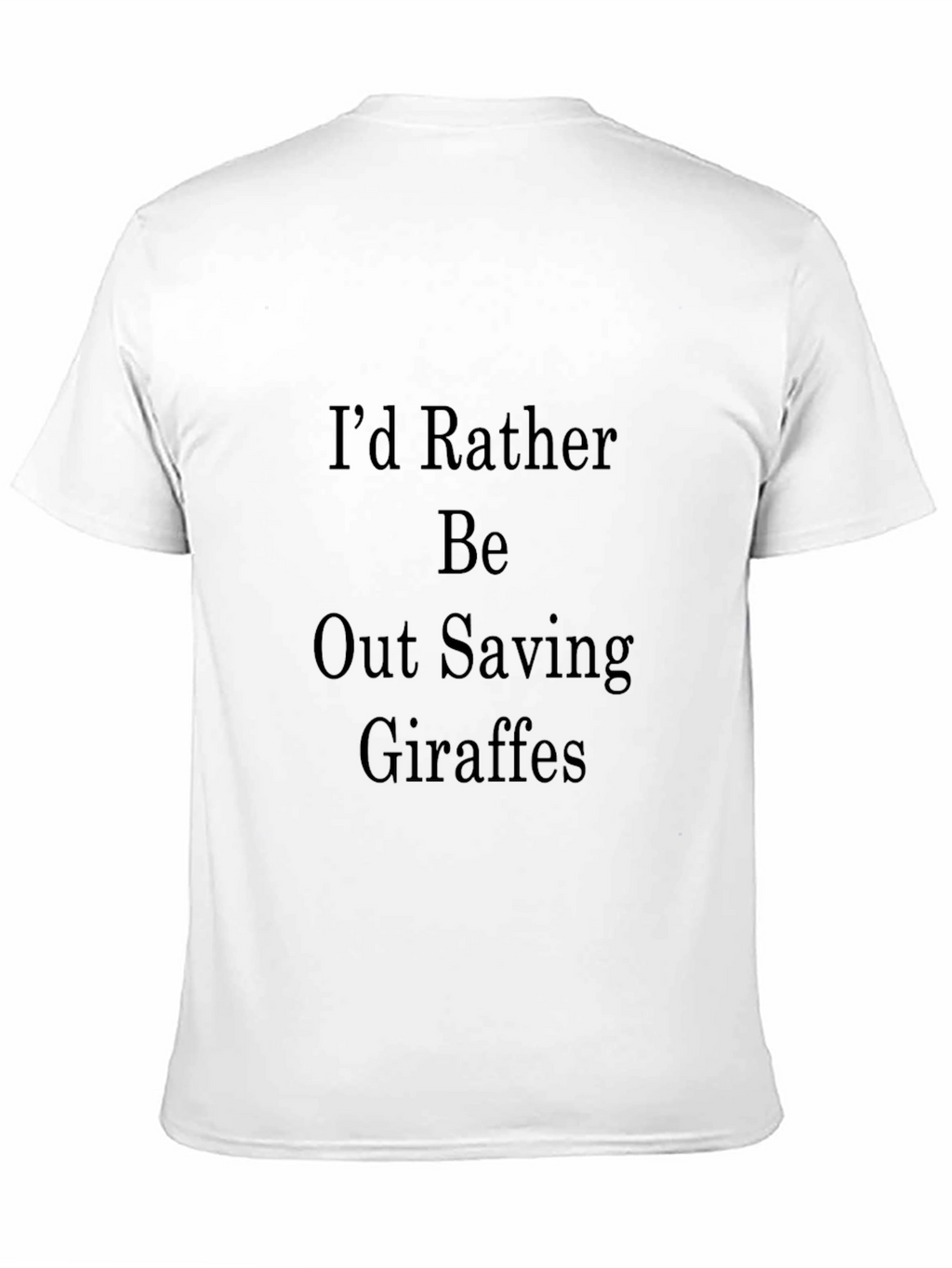 Save Giraffes Graphic Tee