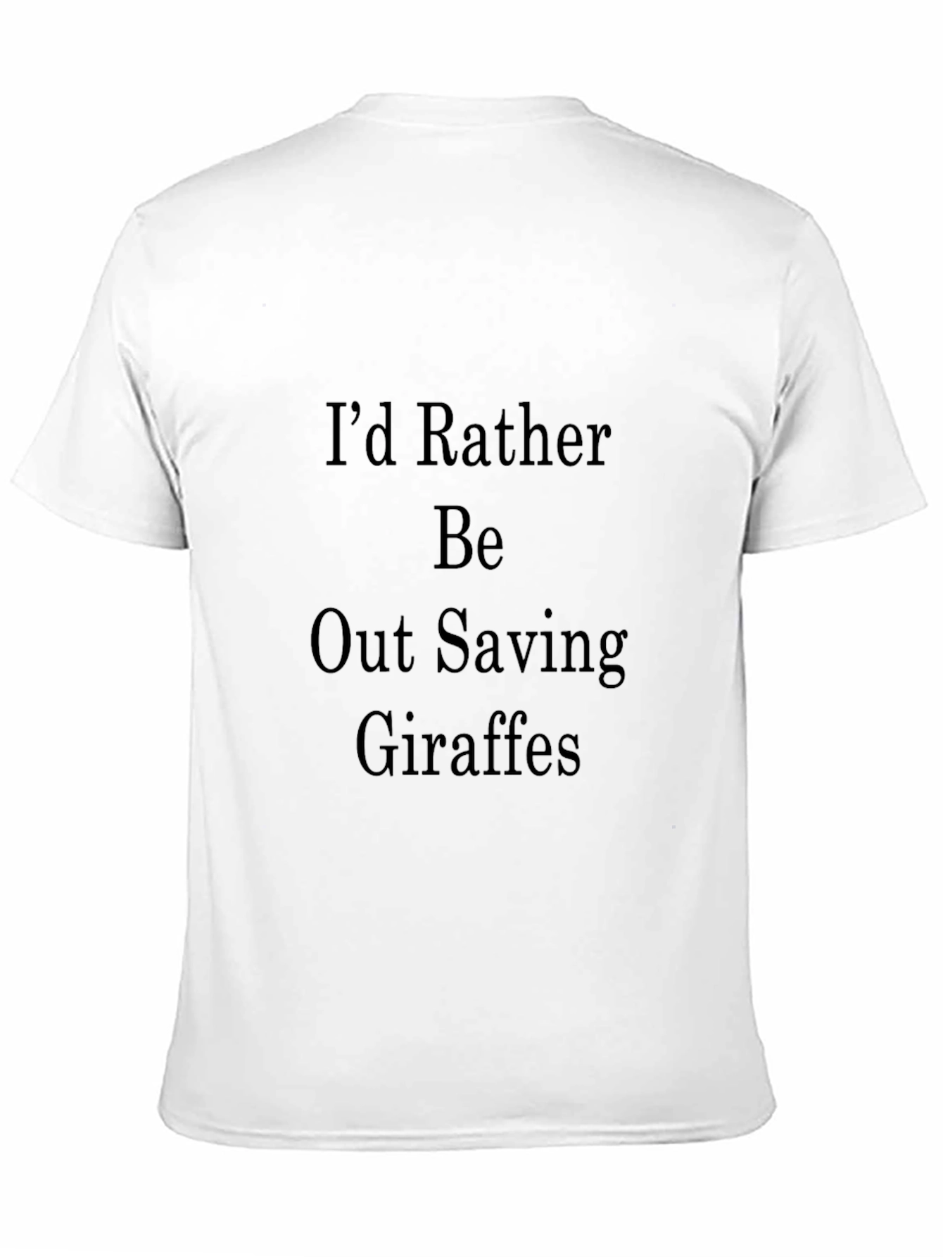 Save Giraffes Graphic Tee