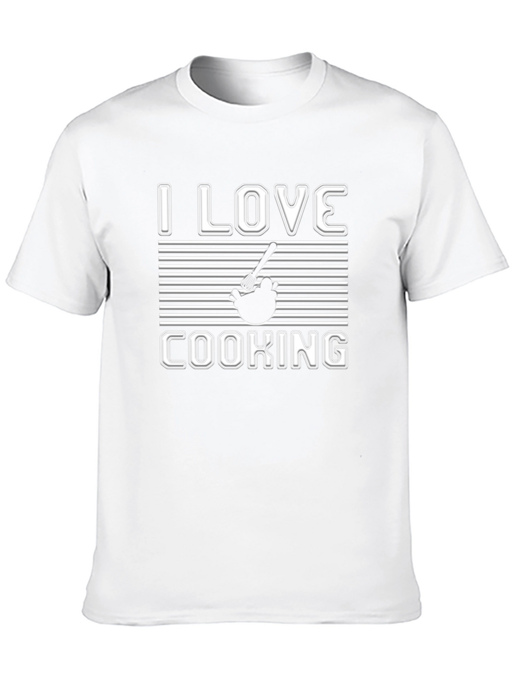 I Love Cooking Graphic T-Shirt - Chef Apparel
