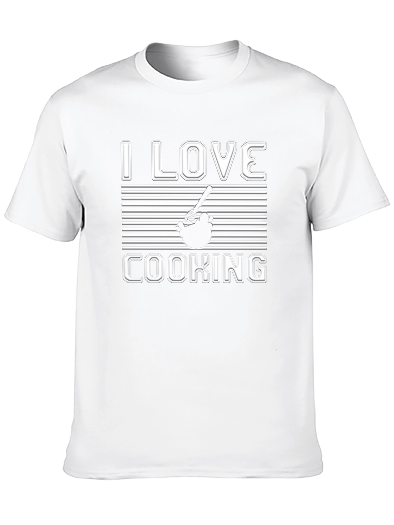 I Love Cooking Graphic T-Shirt - Chef Apparel