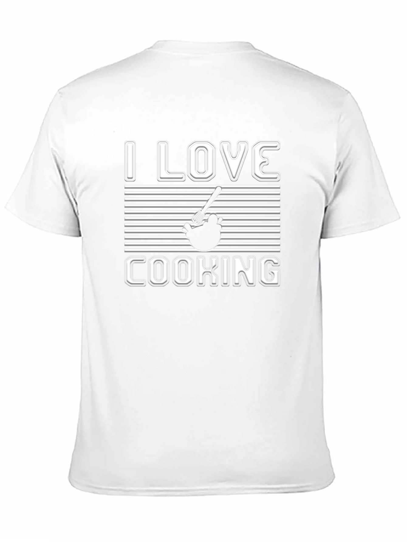 I Love Cooking Graphic T-Shirt - Chef Apparel