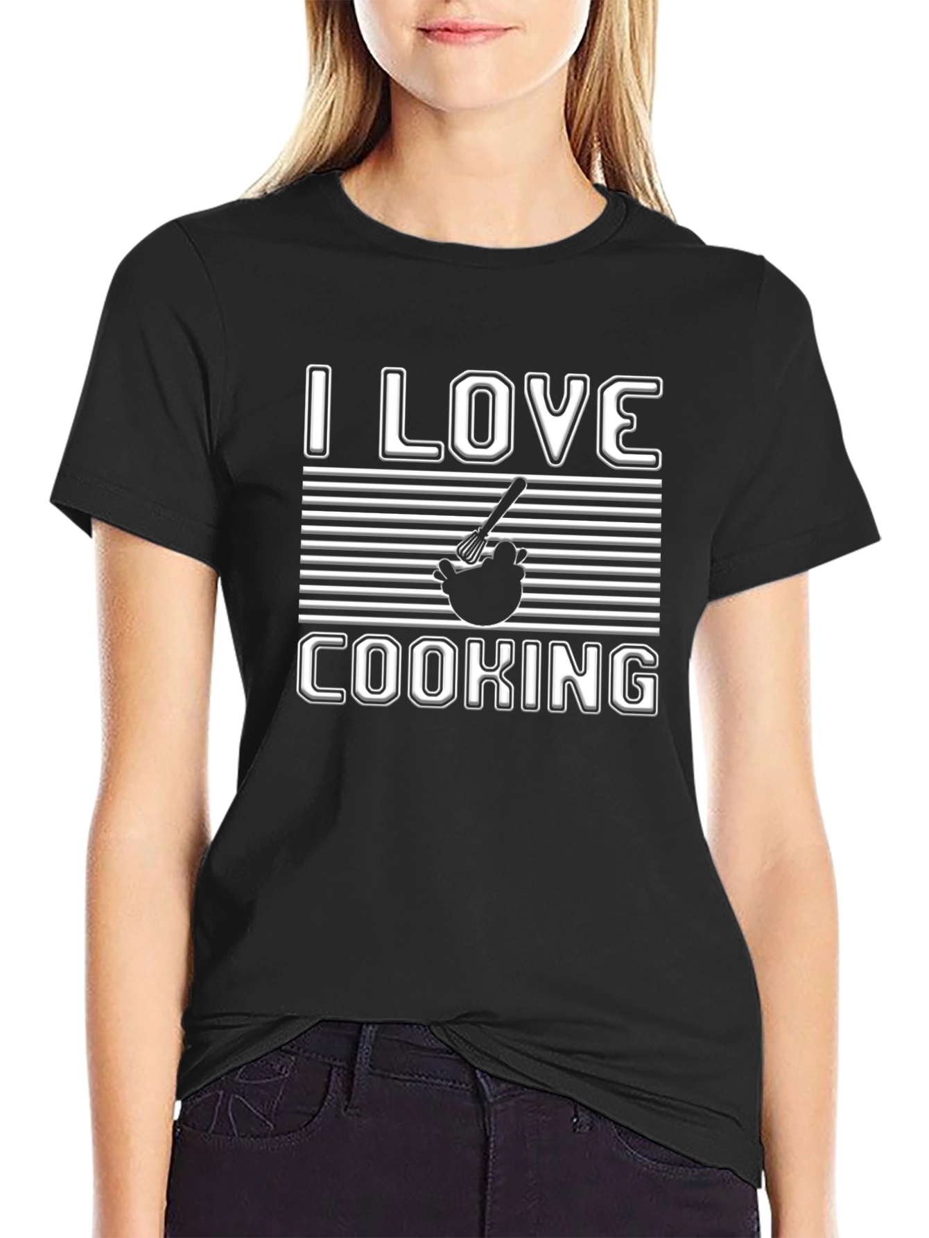 I Love Cooking Graphic T-Shirt - Chef Apparel