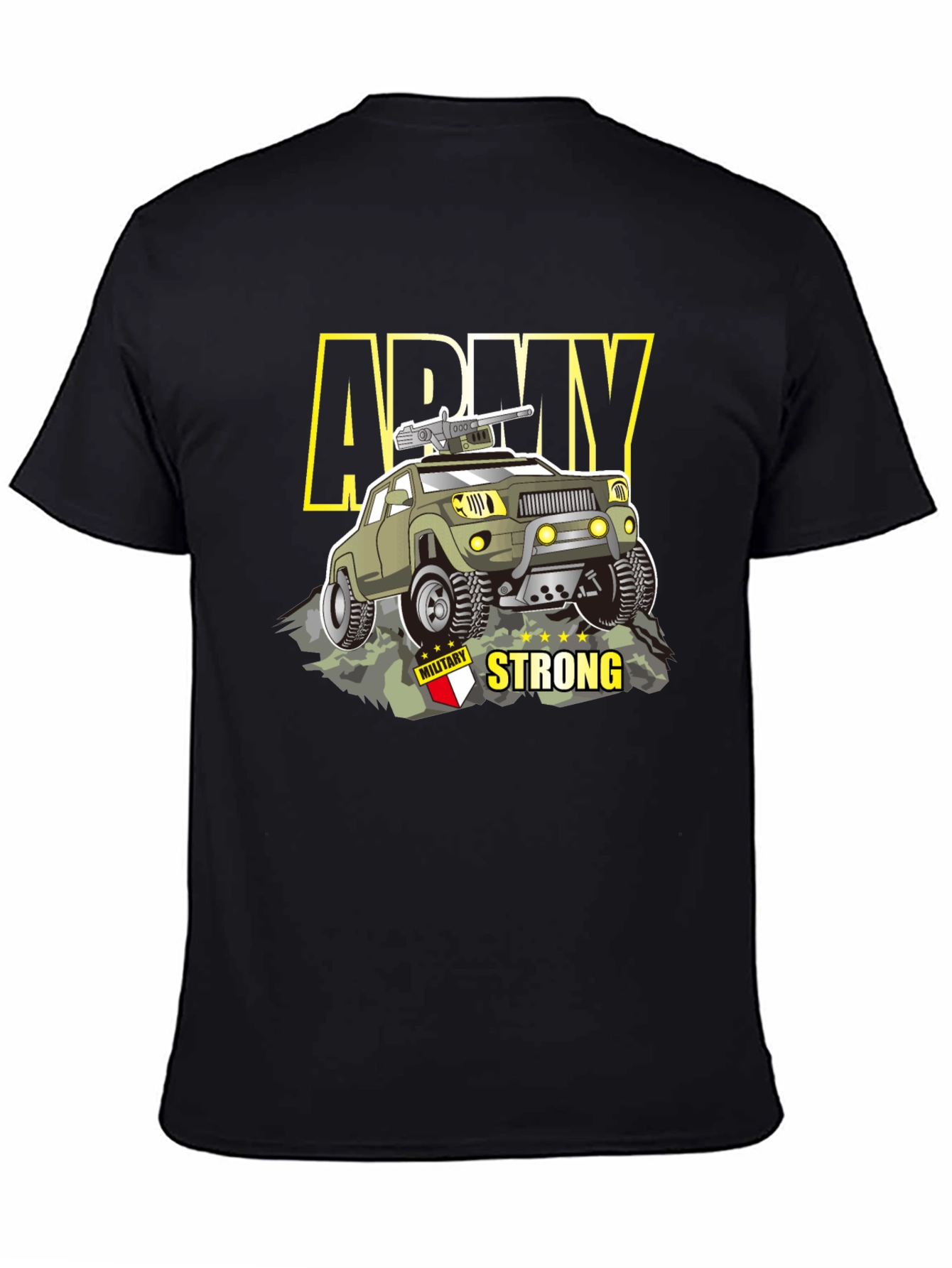 Army Strong Graphic T-Shirt - Military Style Tee