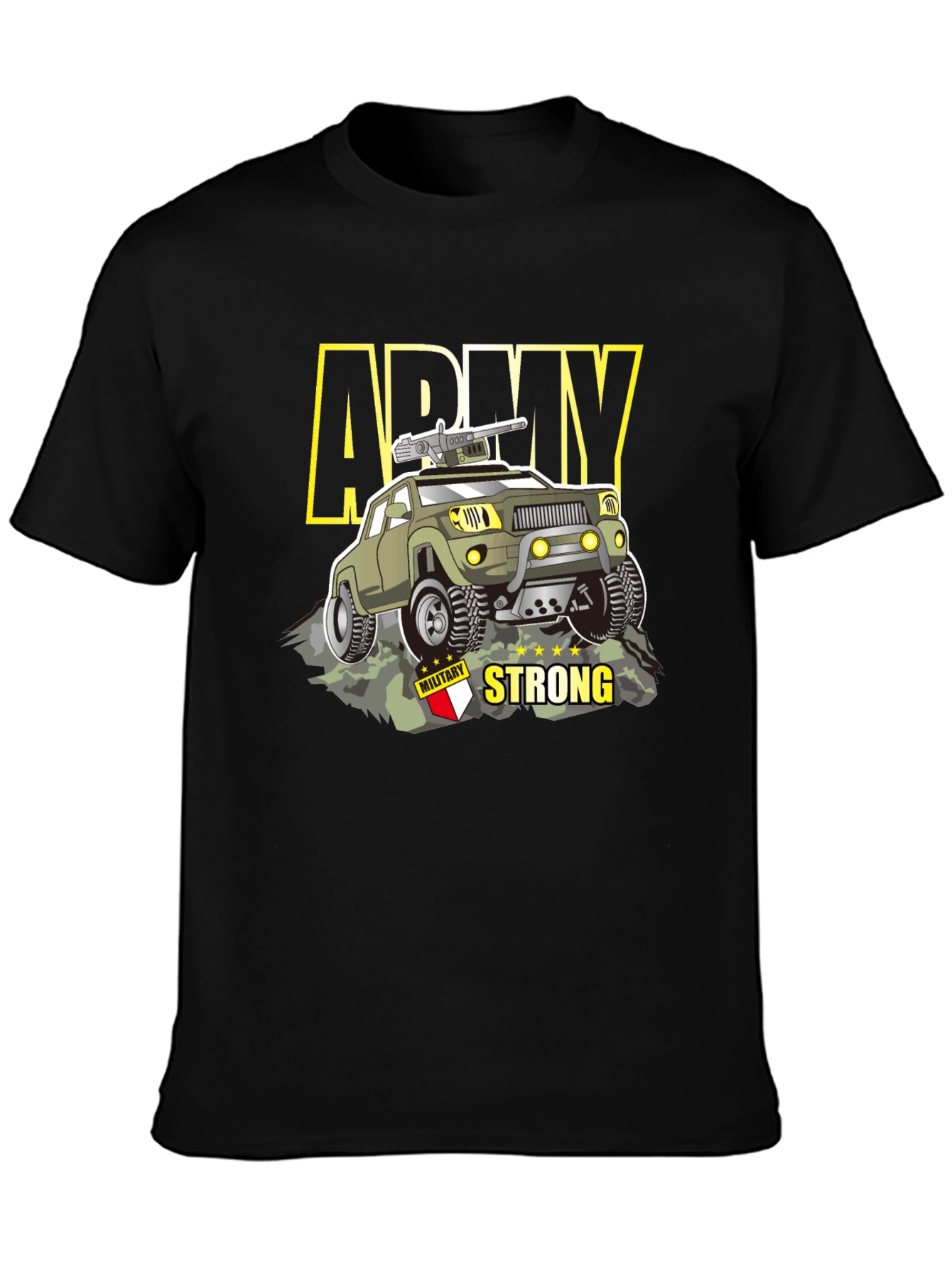 Army Strong Graphic T-Shirt - Military Style Tee