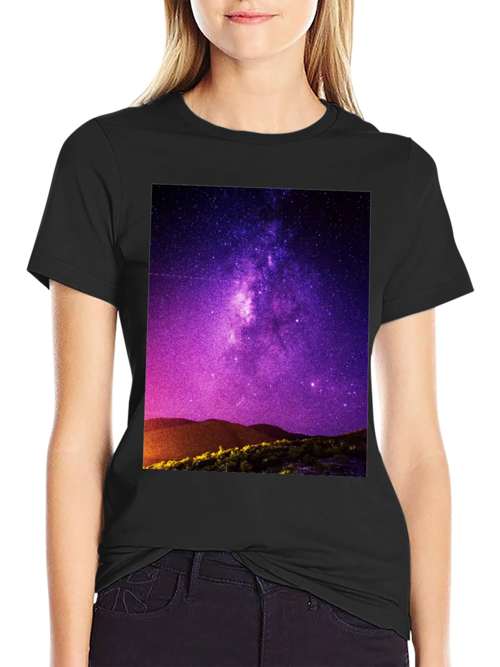 Starry Night Sky Graphic Tee