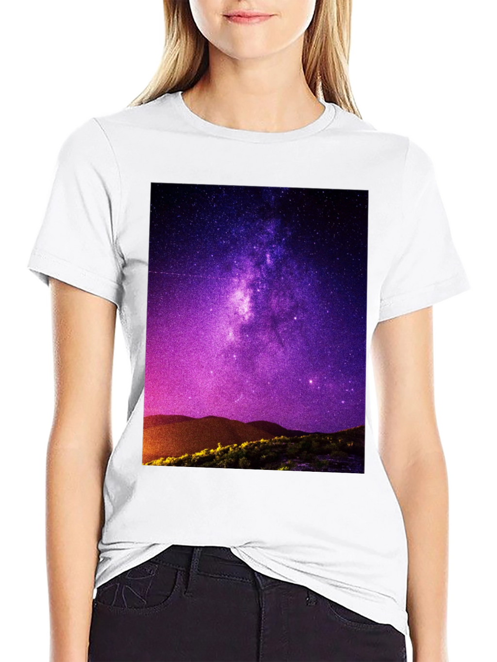 Starry Night Sky Graphic Tee