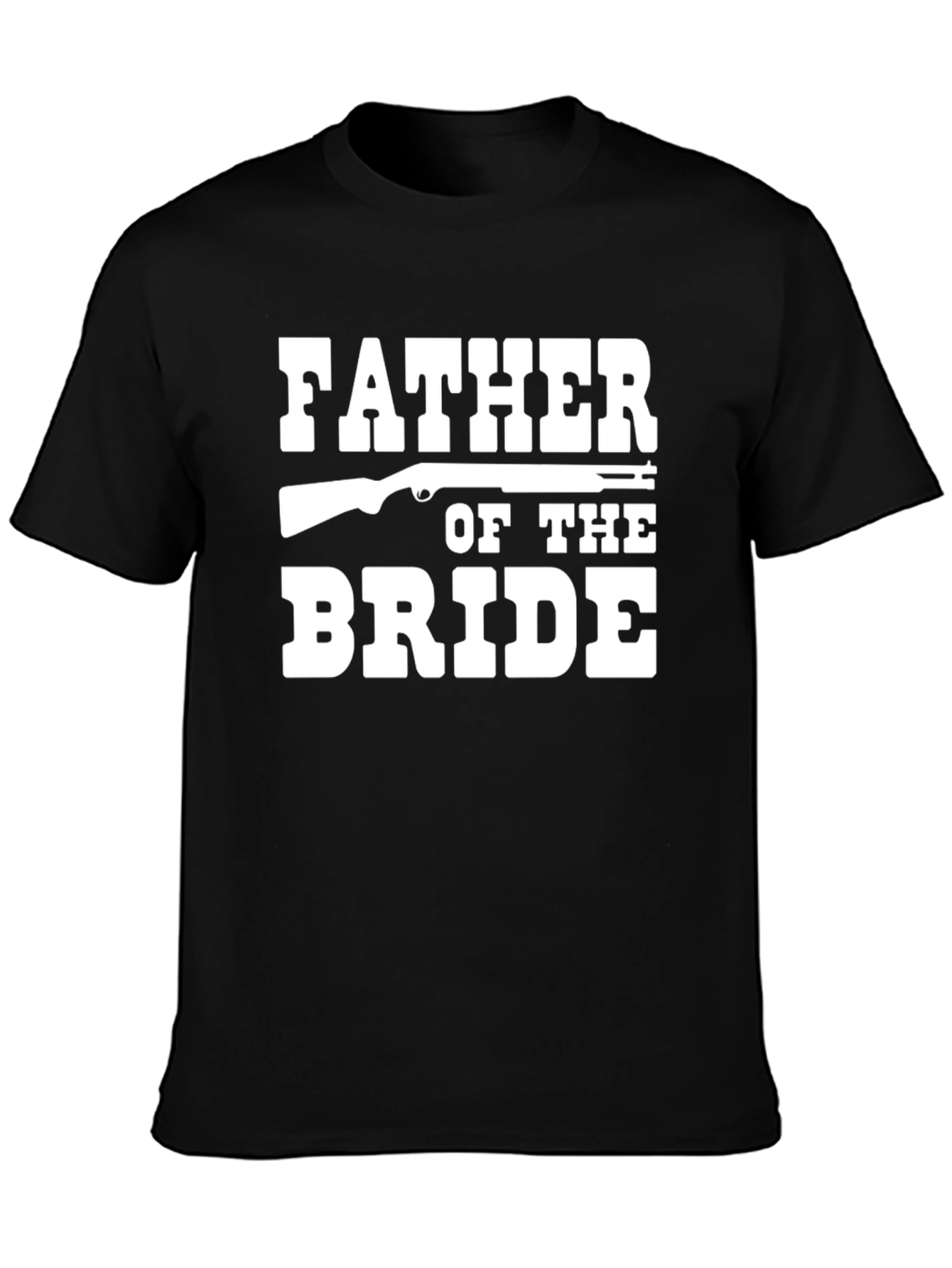 Father of the Bride T-Shirt - Shotgun Design