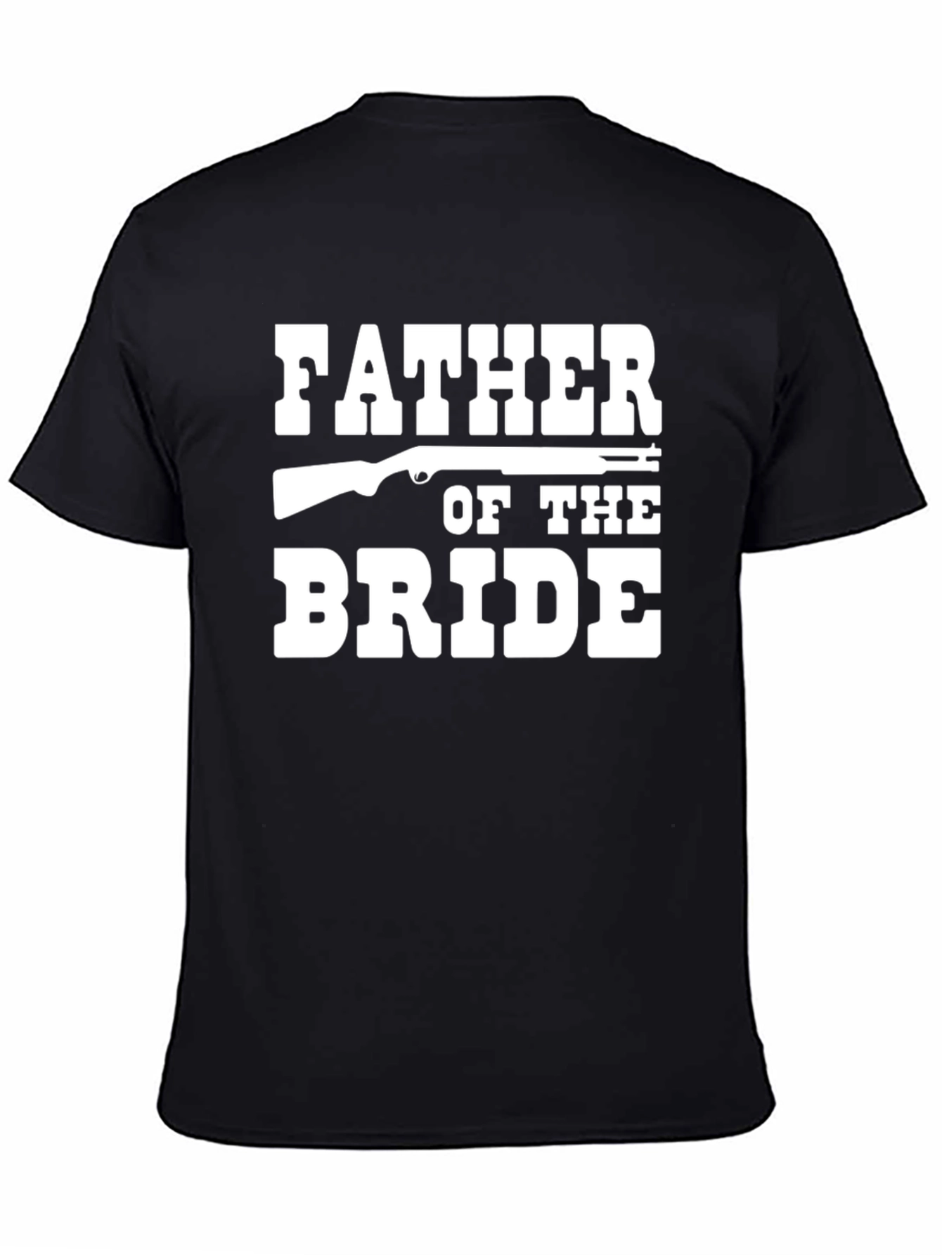 Father of the Bride T-Shirt - Shotgun Design