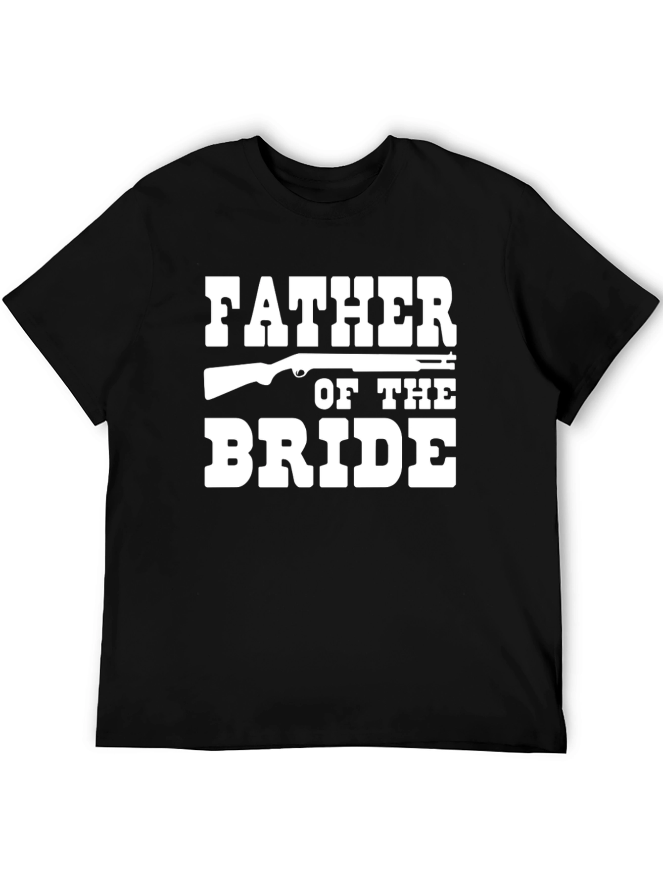 Father of the Bride T-Shirt - Shotgun Design