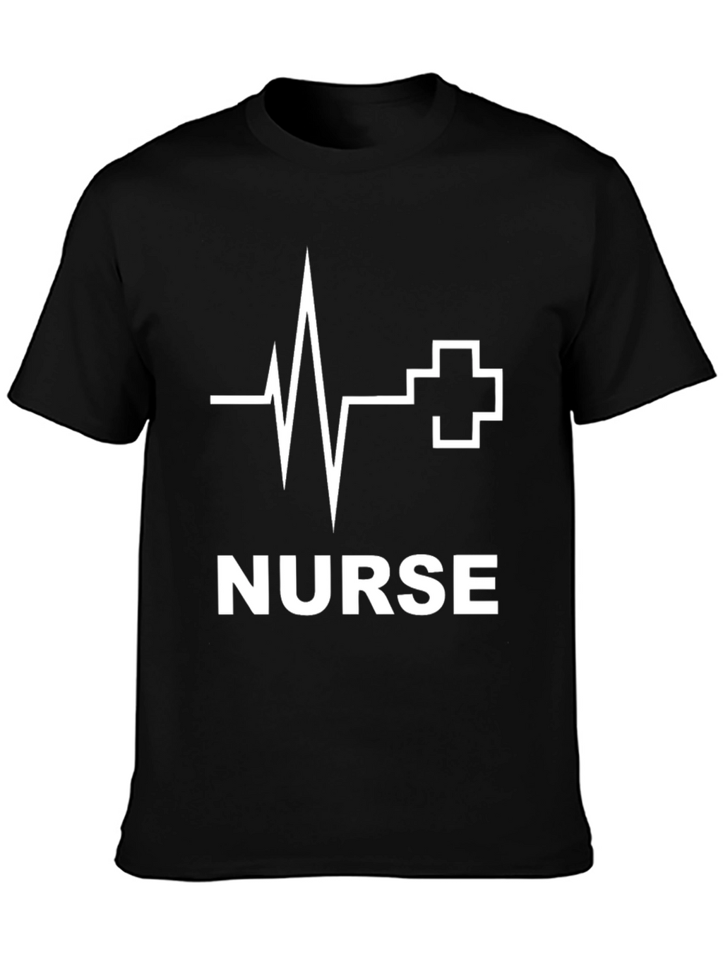 Nurse Heartbeat Graphic T-Shirt - Stylish and Comfortable