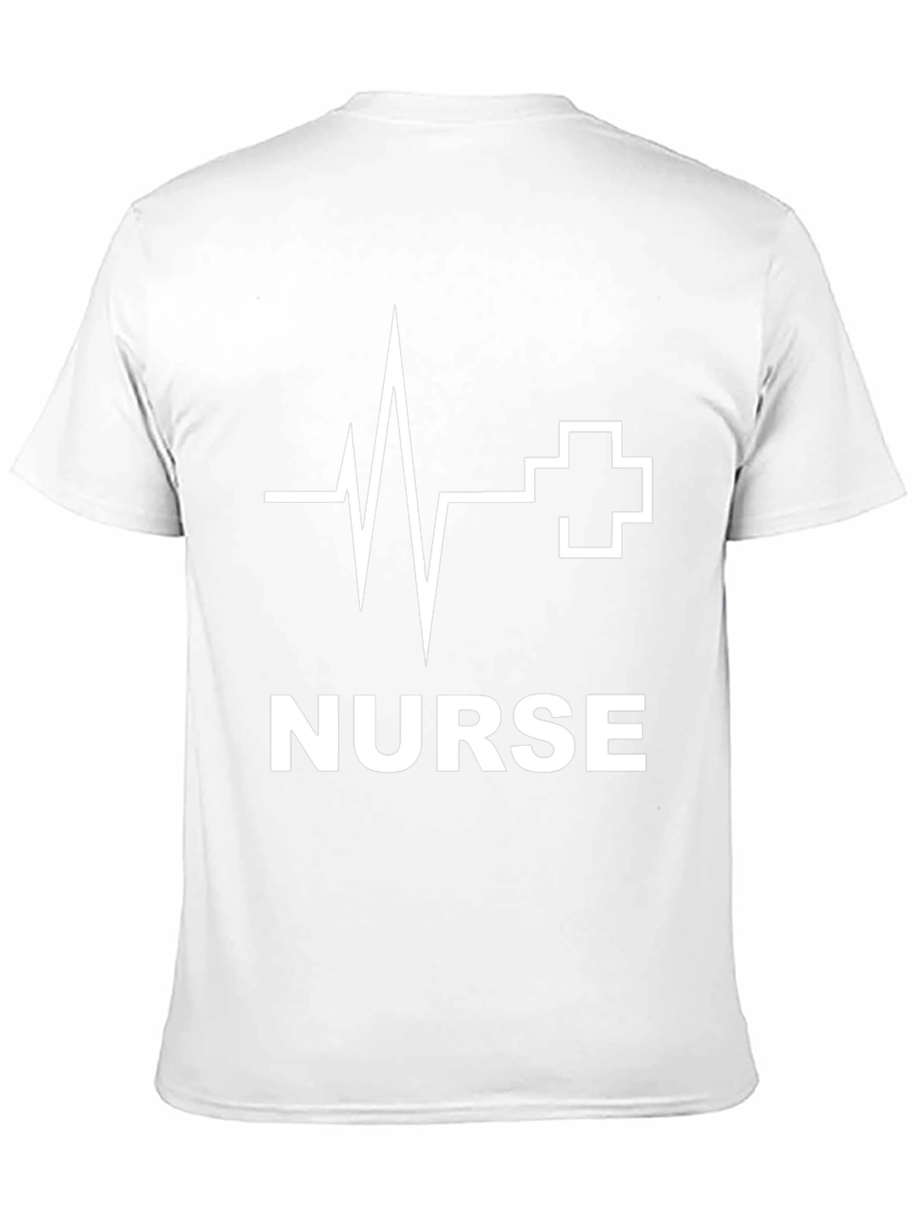 Nurse Heartbeat Graphic T-Shirt - Stylish and Comfortable