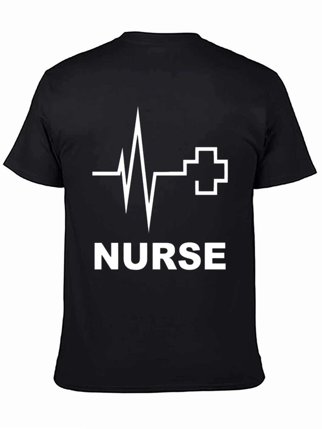 Nurse Heartbeat Graphic T-Shirt - Stylish and Comfortable