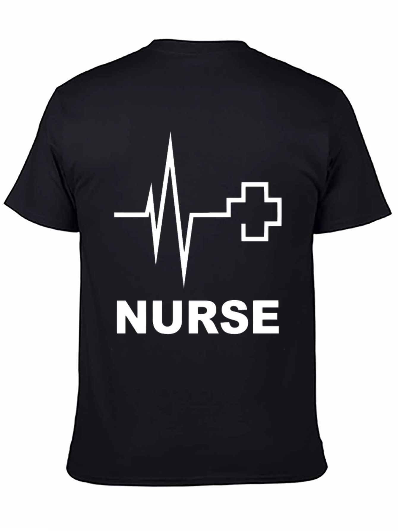 Nurse Heartbeat Graphic T-Shirt - Stylish and Comfortable