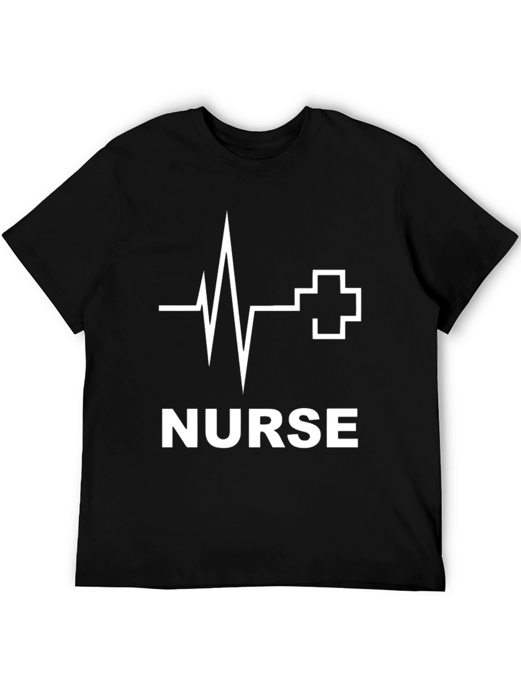 Nurse Heartbeat Graphic T-Shirt - Stylish and Comfortable