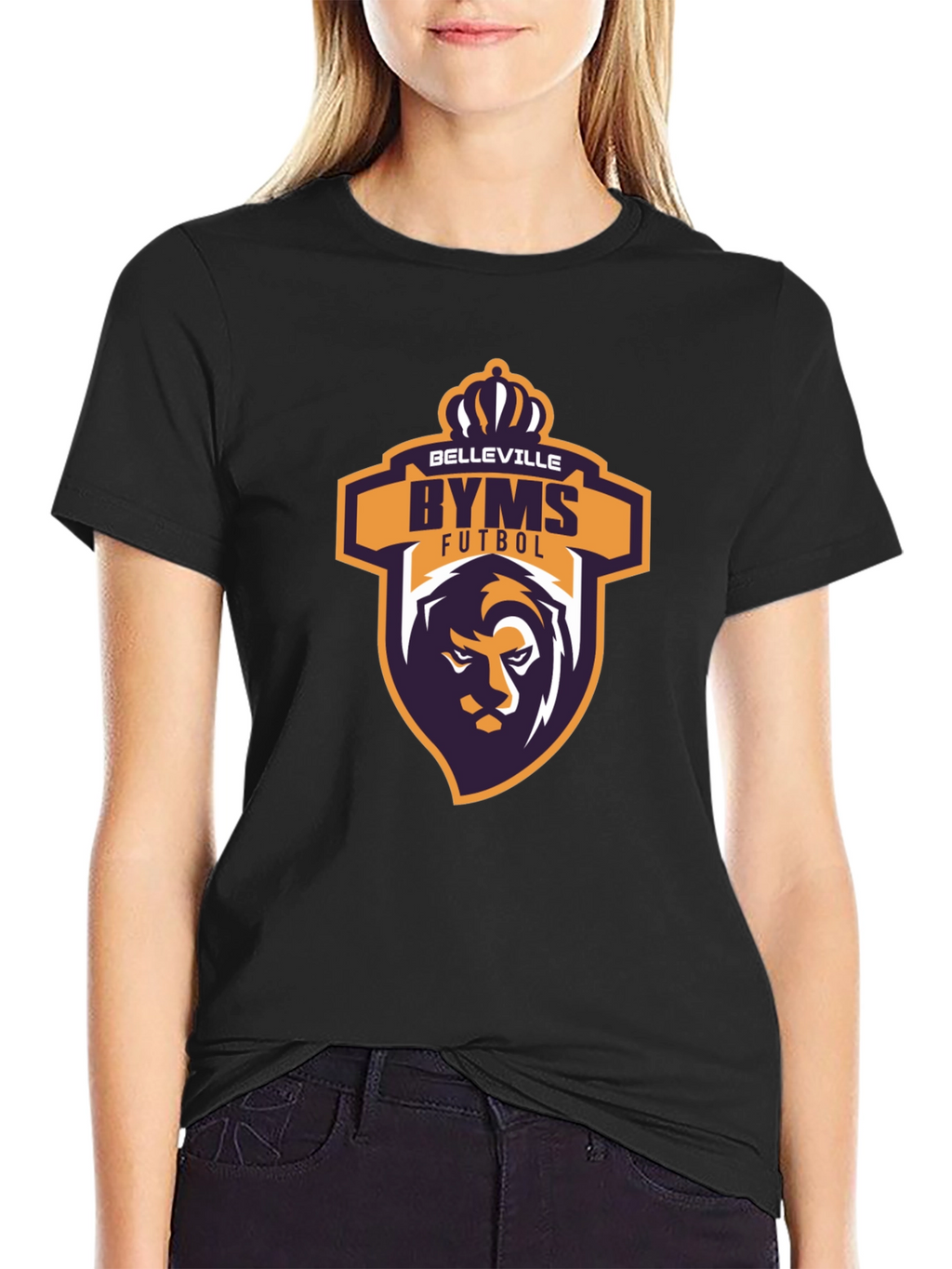 Belleville BYMS Futbol Black T-Shirt
