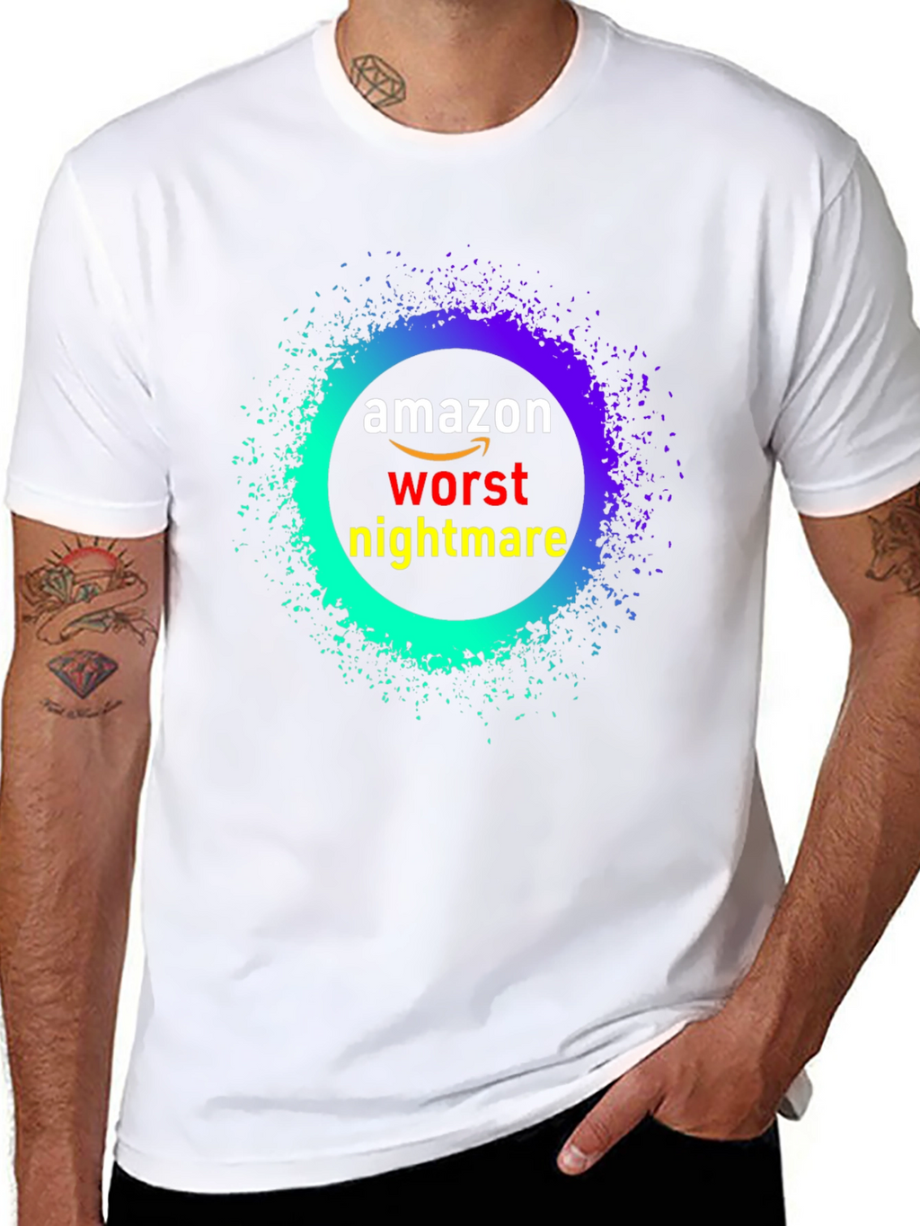 Amazon Worst Nightmare Graphic Tee - Black