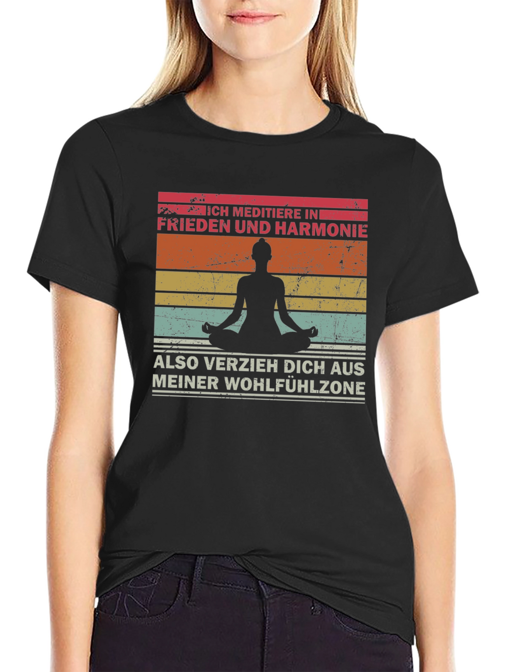 Meditate in Peace T-Shirt - Relax & Unwind