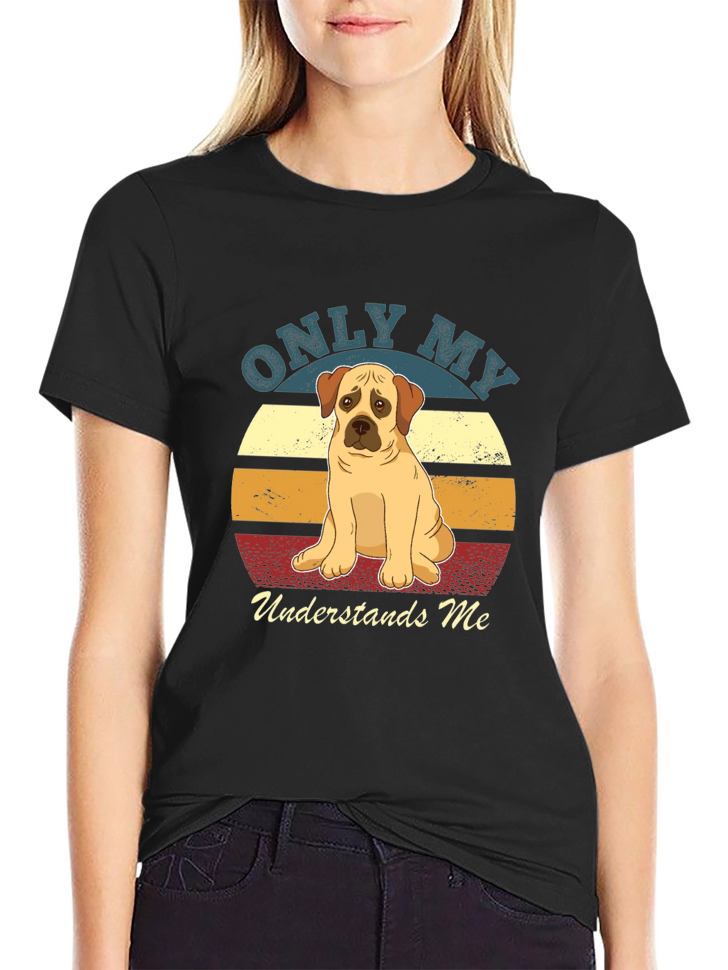 Only My Dog Understands Me Graphic Tee