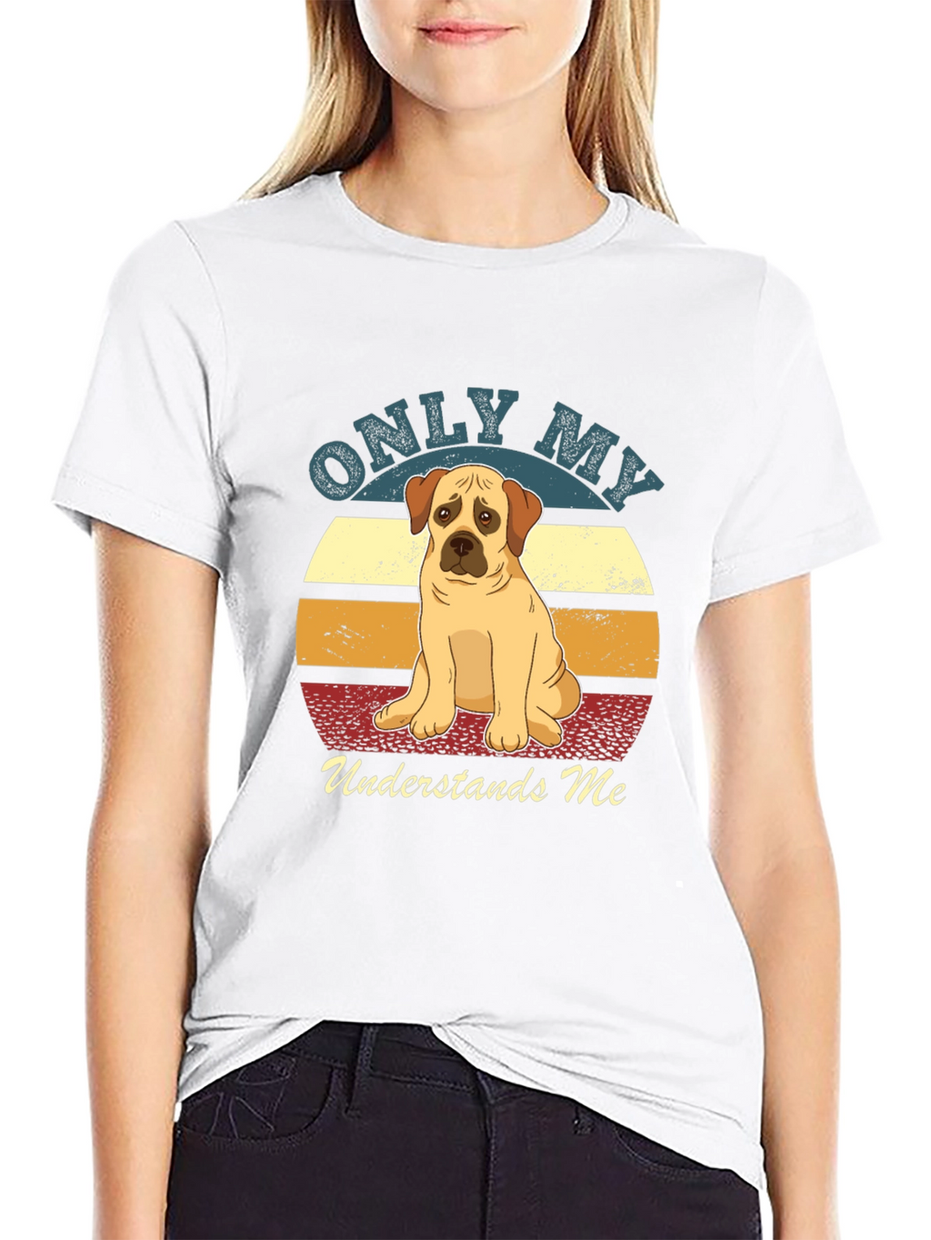 Only My Dog Understands Me Graphic Tee
