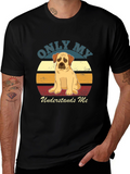 Only My Dog Understands Me Graphic Tee