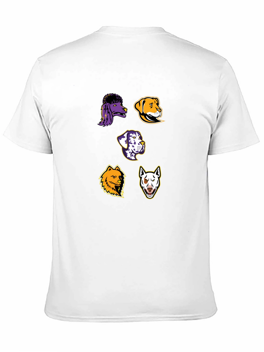 Dog Breed Graphic Print T-Shirt