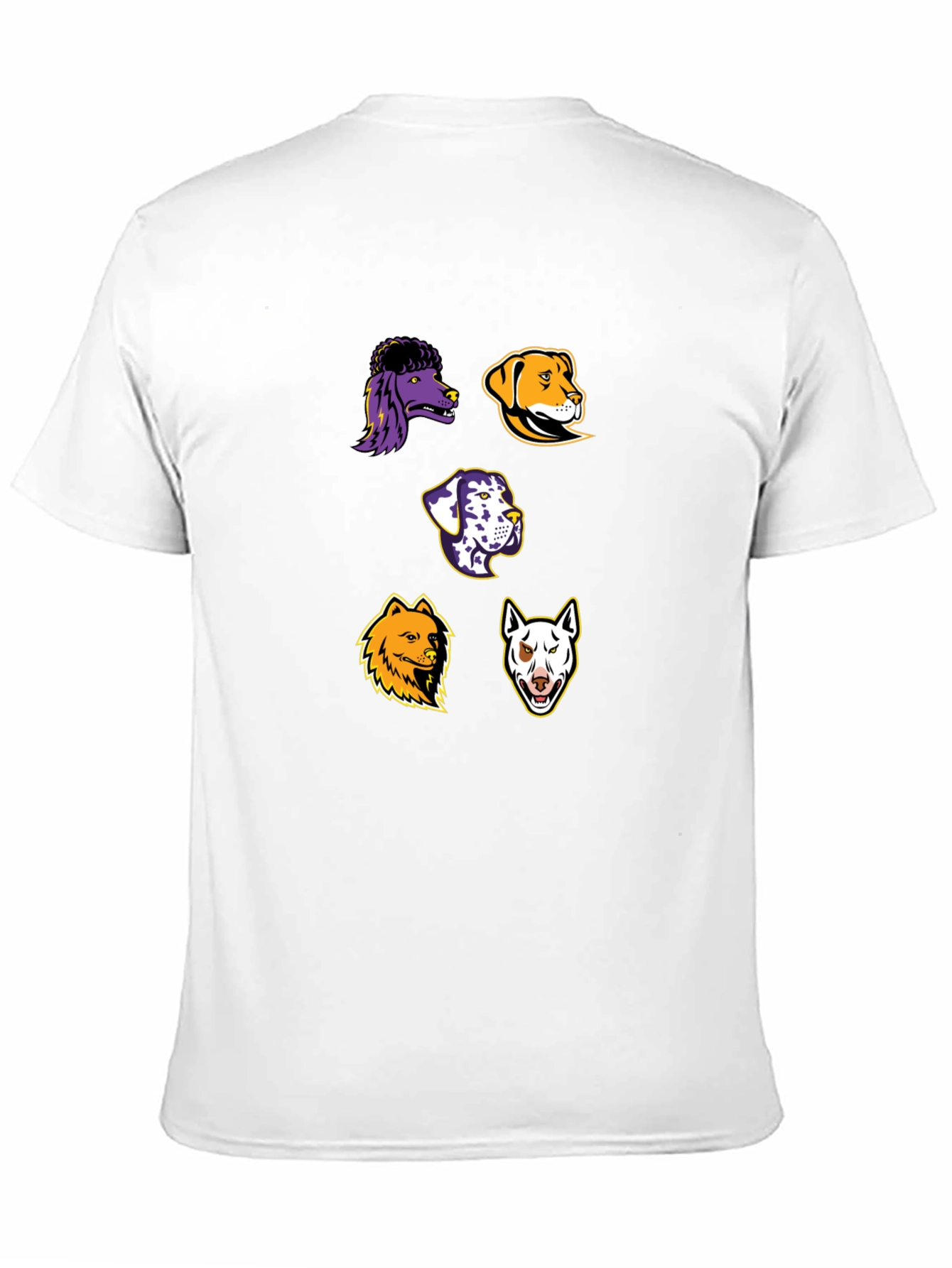 Dog Breed Graphic Print T-Shirt