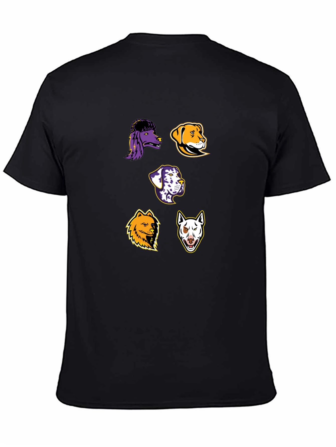 Dog Breed Graphic Print T-Shirt