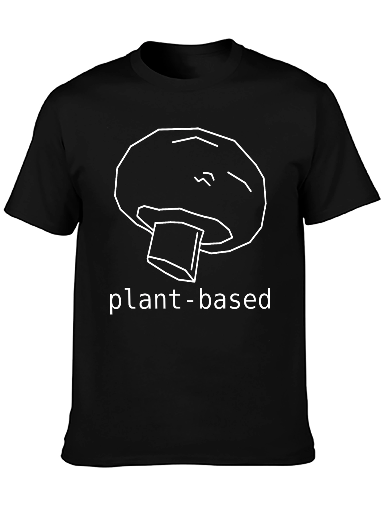 Plant-Based Mushroom Graphic Tee - Unisex Soft Style