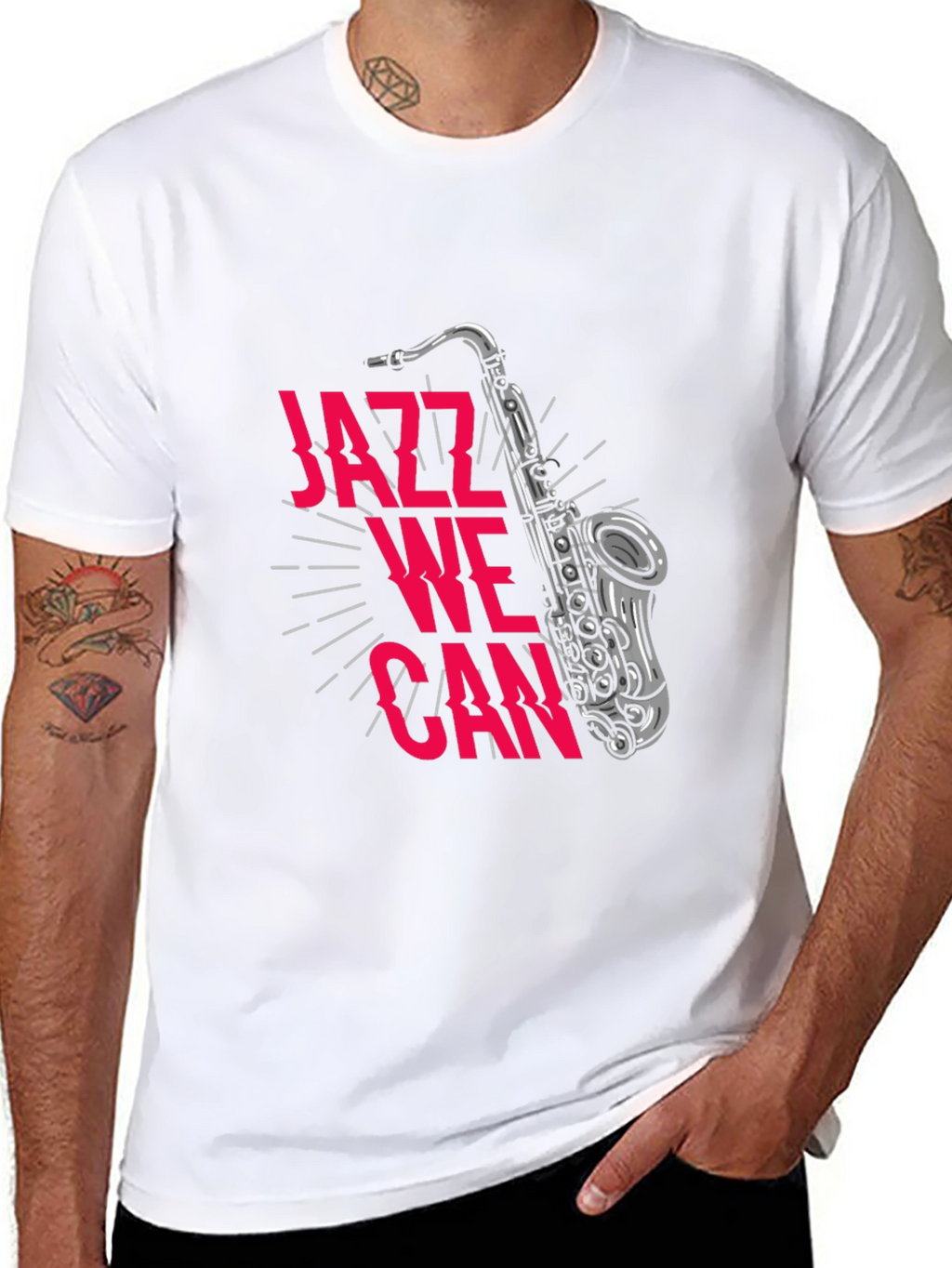 Jazz We Can T-Shirt - Music Lover Tee