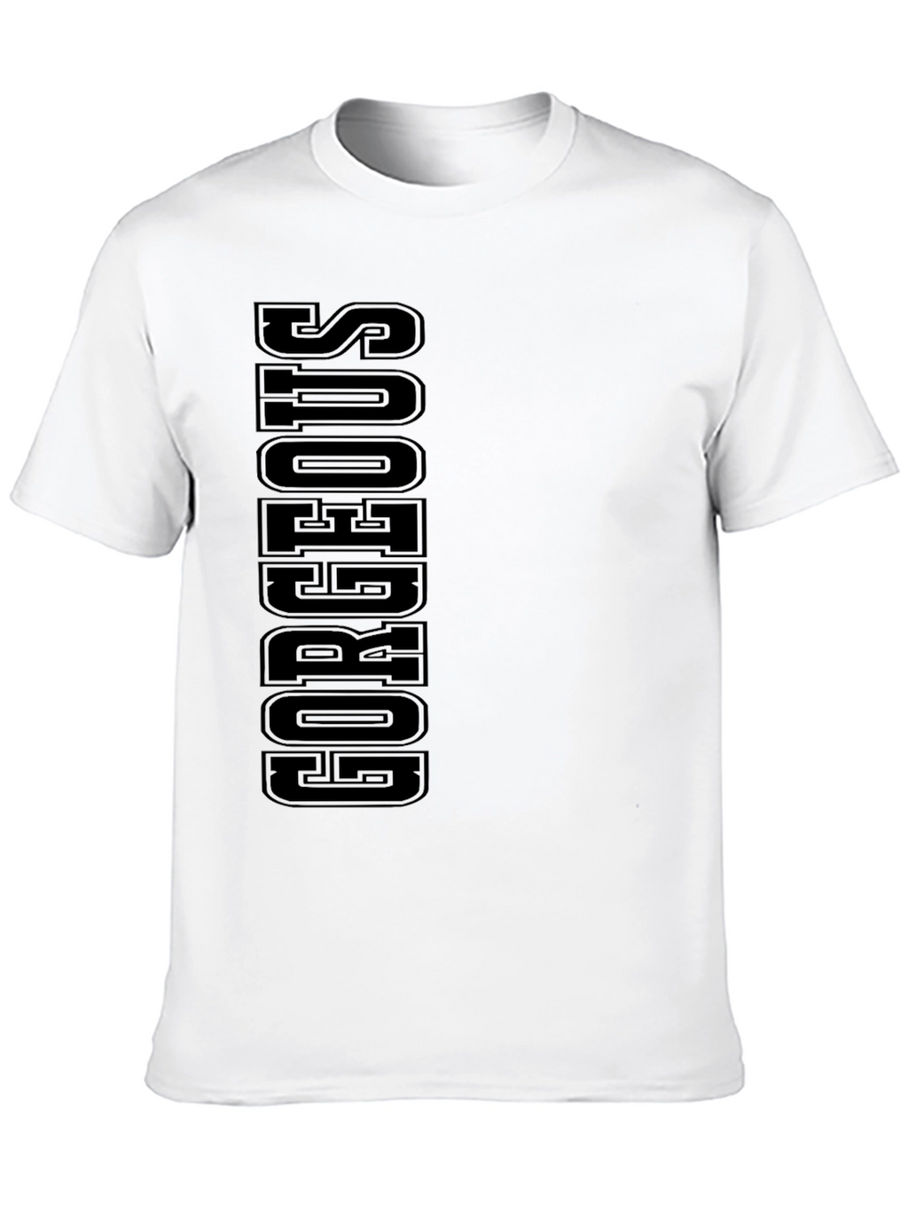 Gorgeous Black Graphic Tee