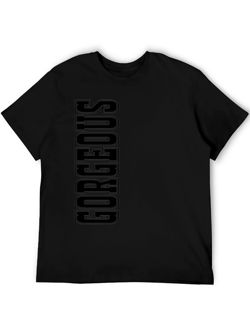 Gorgeous Black Graphic Tee