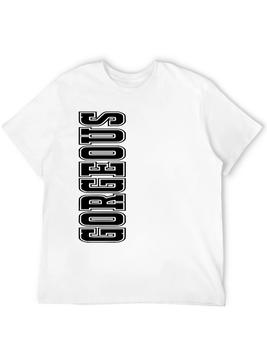 Gorgeous Black Graphic Tee