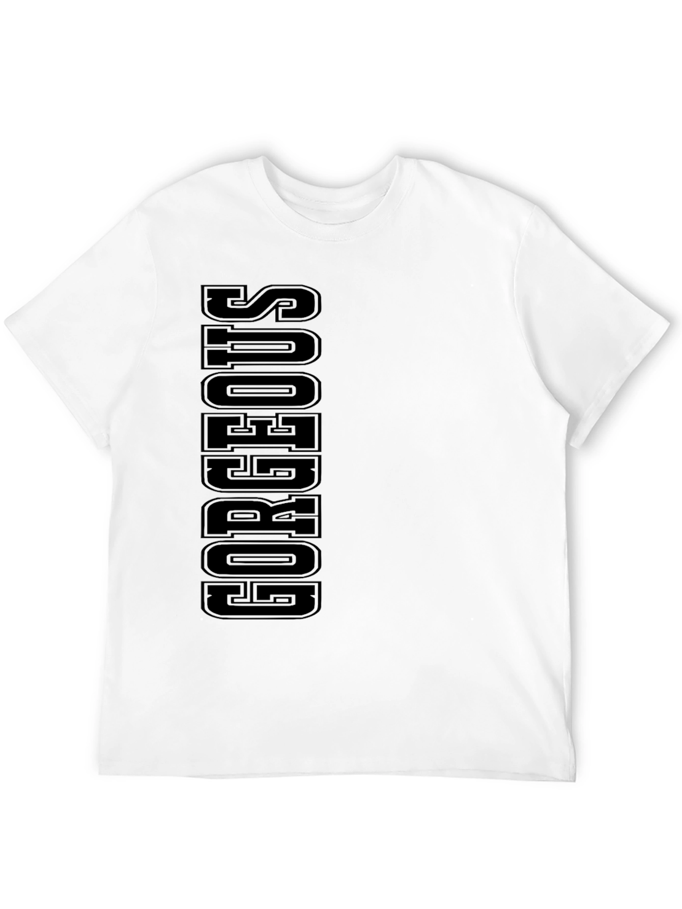 Gorgeous Black Graphic Tee