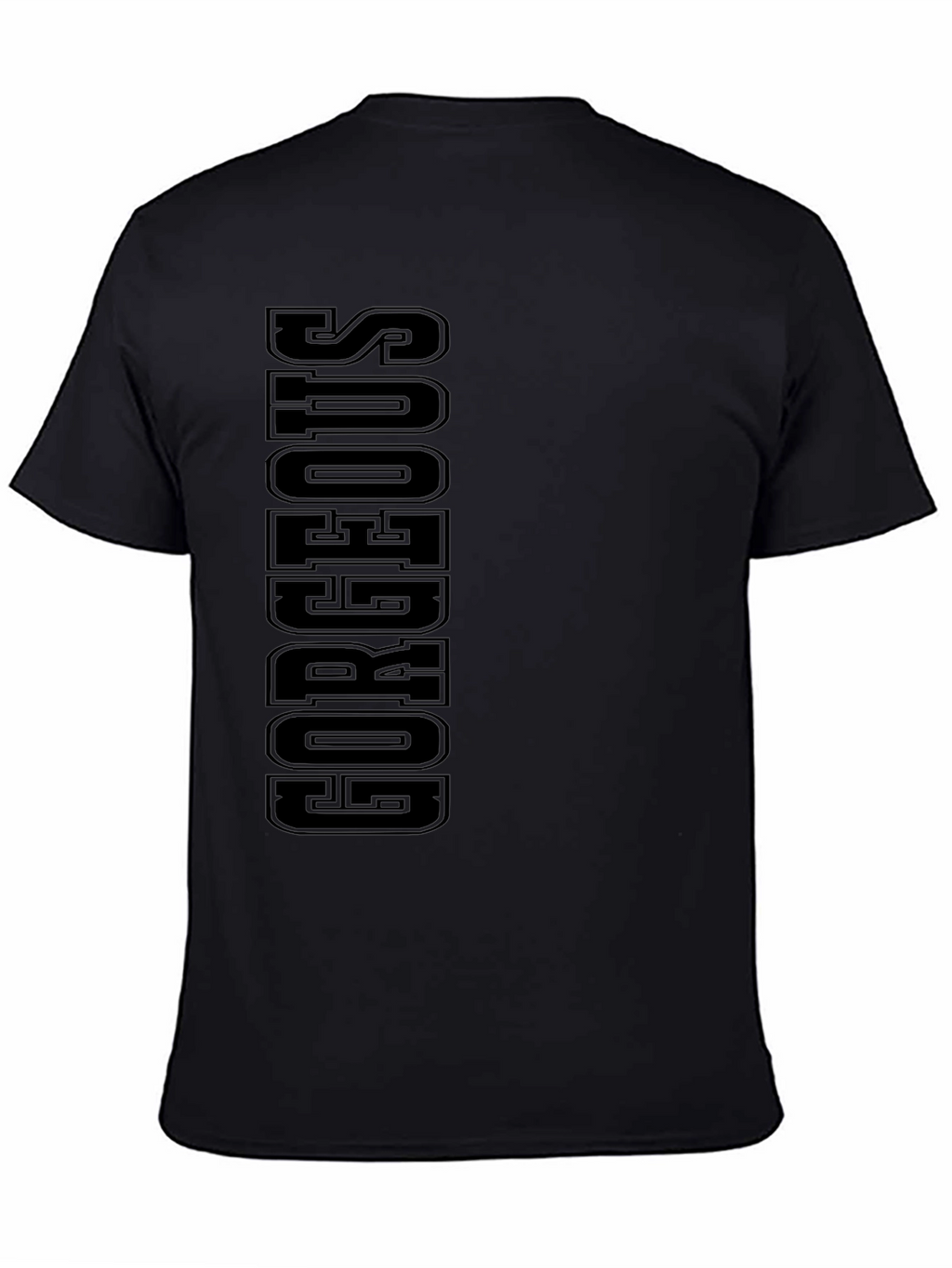 Gorgeous Black Graphic Tee