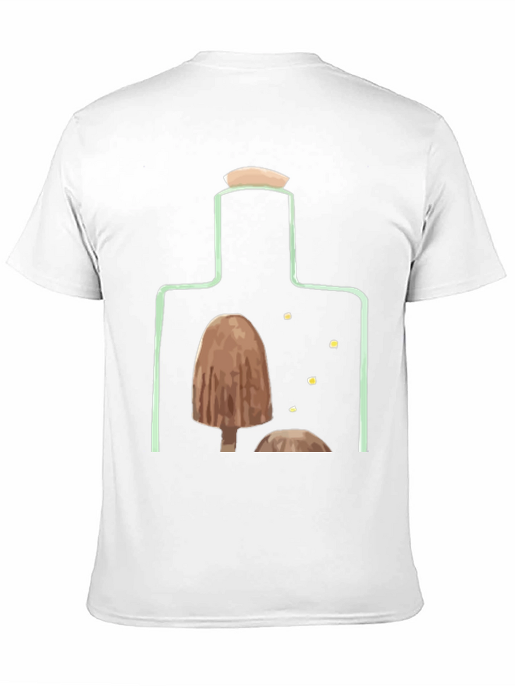 Mushroom Bottle Graphic T-Shirt