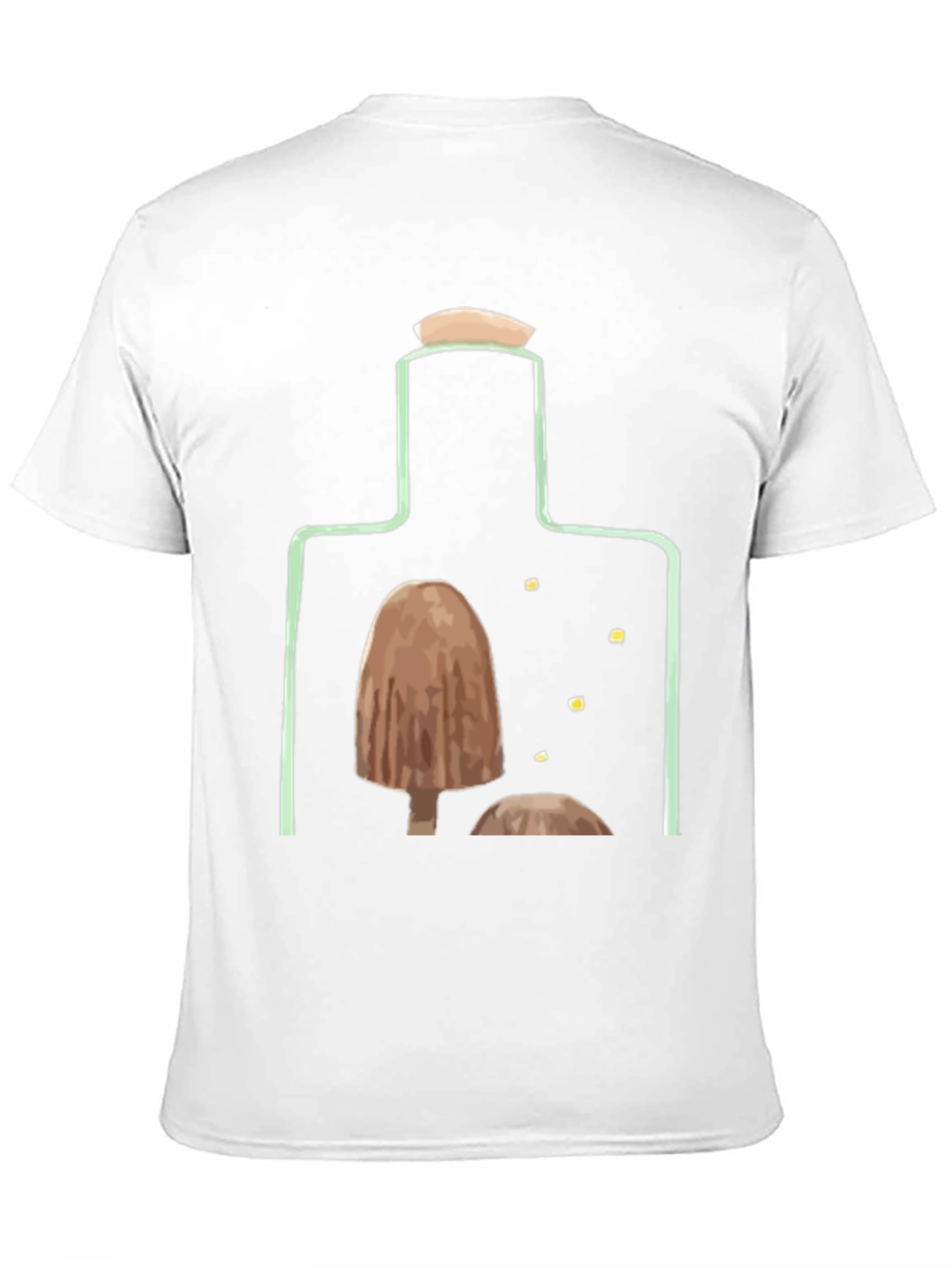 Mushroom Bottle Graphic T-Shirt