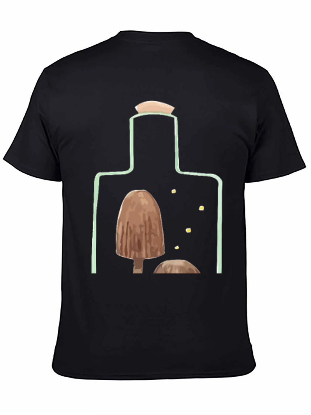 Mushroom Bottle Graphic T-Shirt