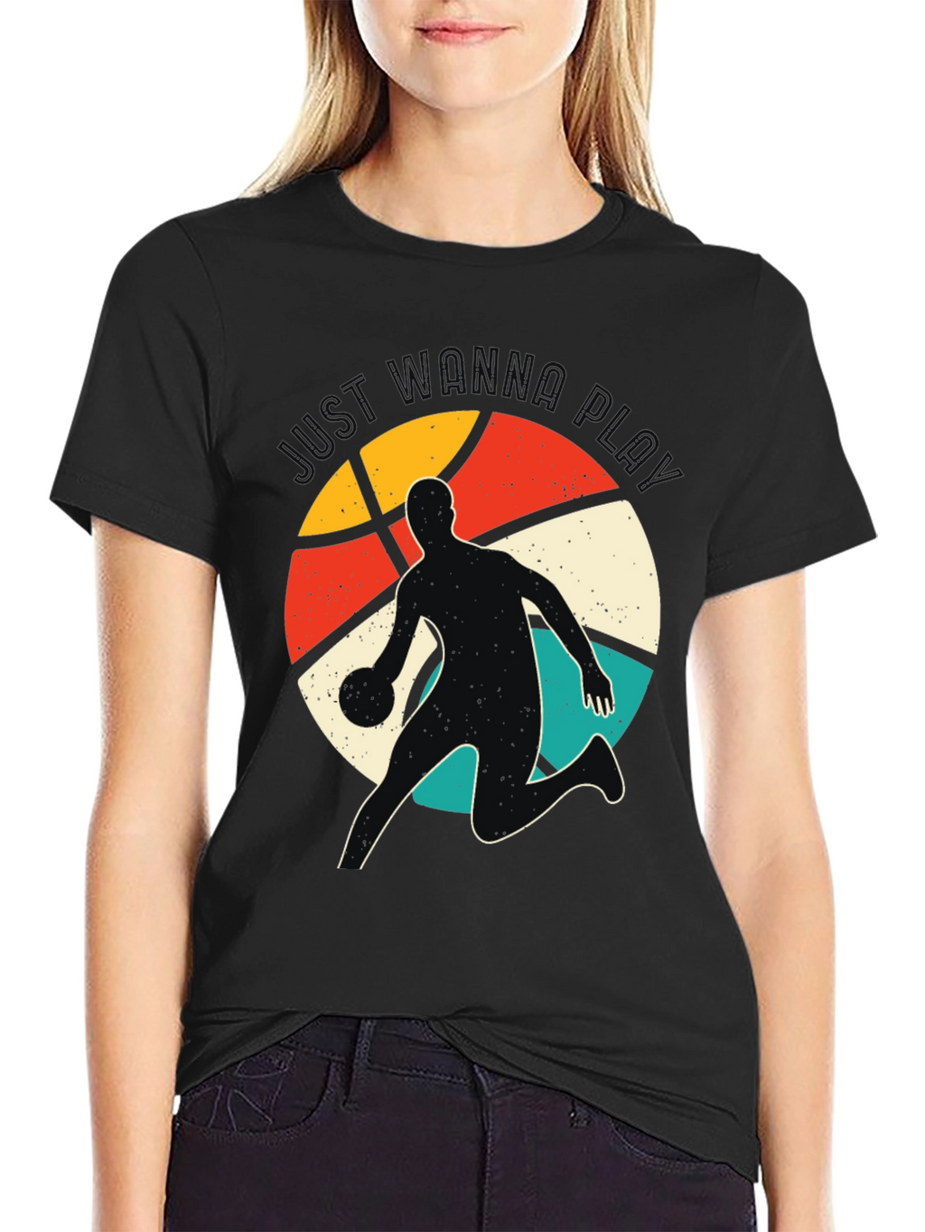 Just Wanna Play Basketball T-Shirt