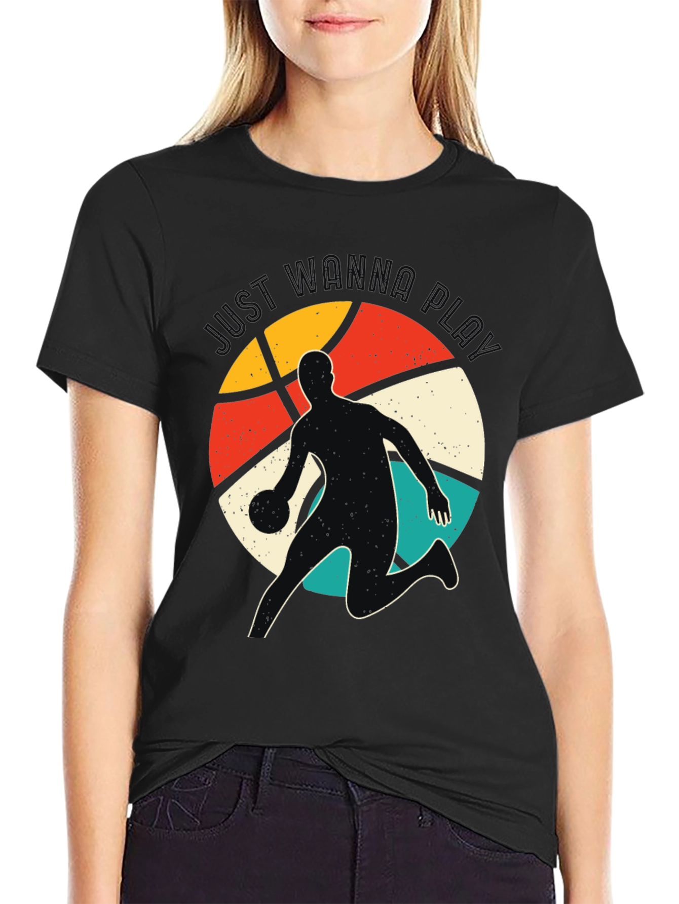 Just Wanna Play Basketball T-Shirt