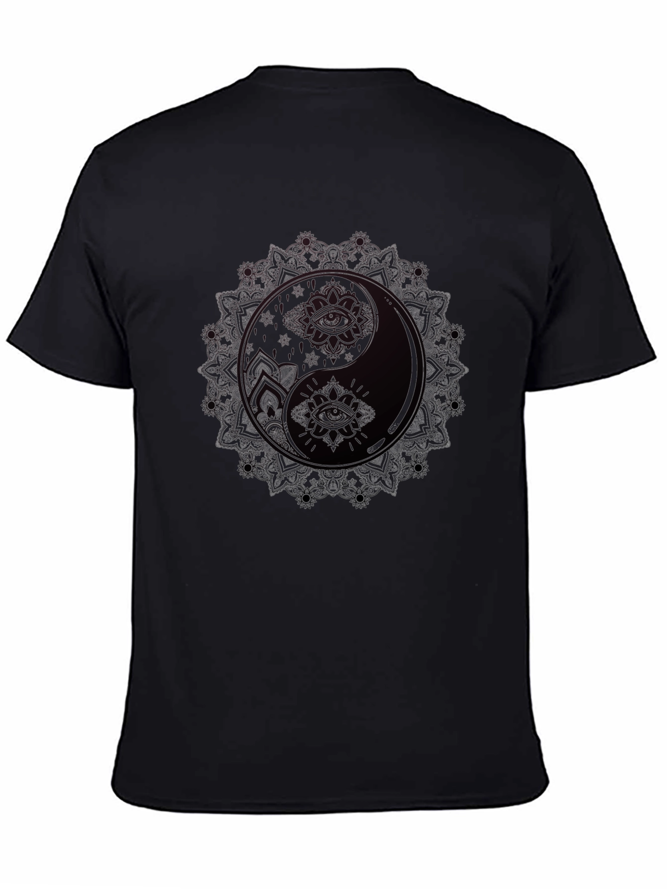 Yin Yang Mandala Graphic Tee