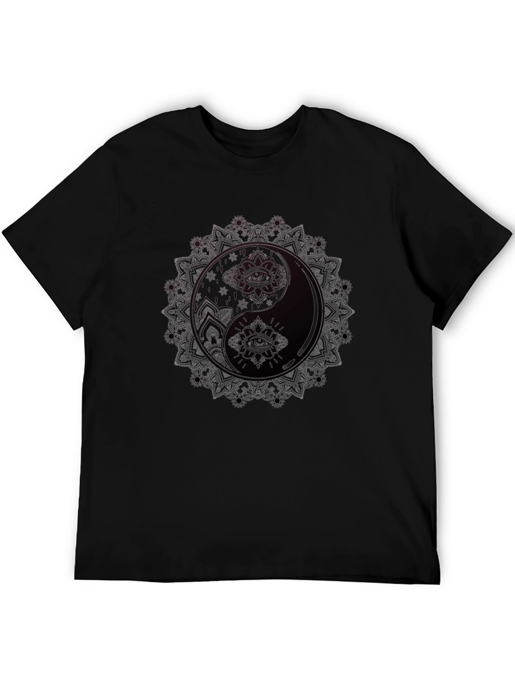 Yin Yang Mandala Graphic Tee