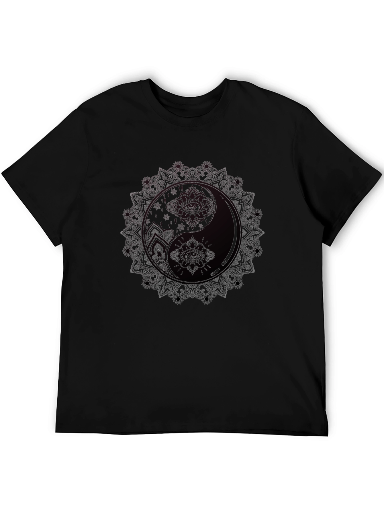 Yin Yang Mandala Graphic Tee