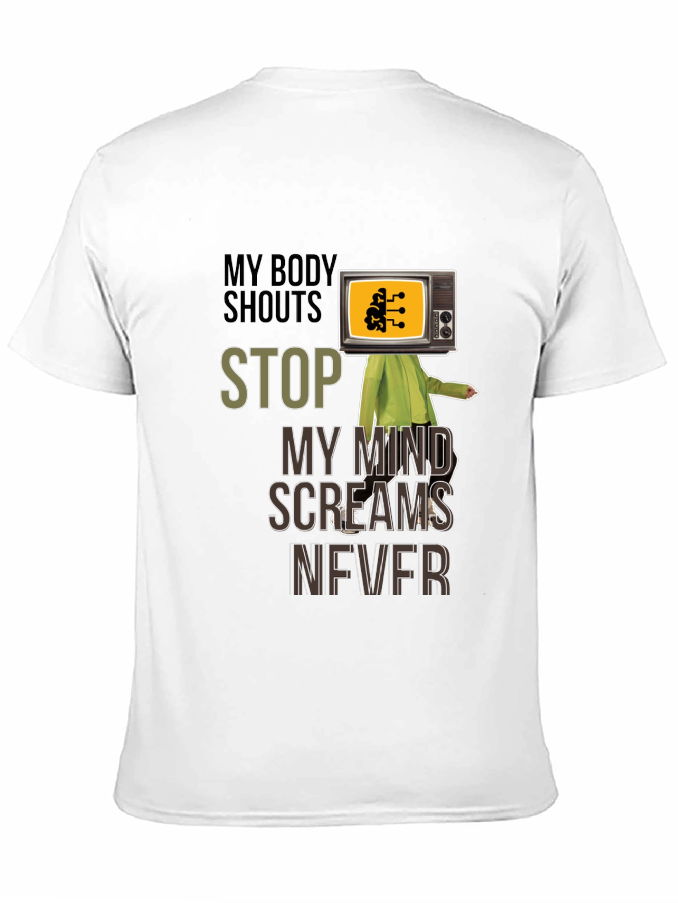 My Body Shouts Stop T-Shirt