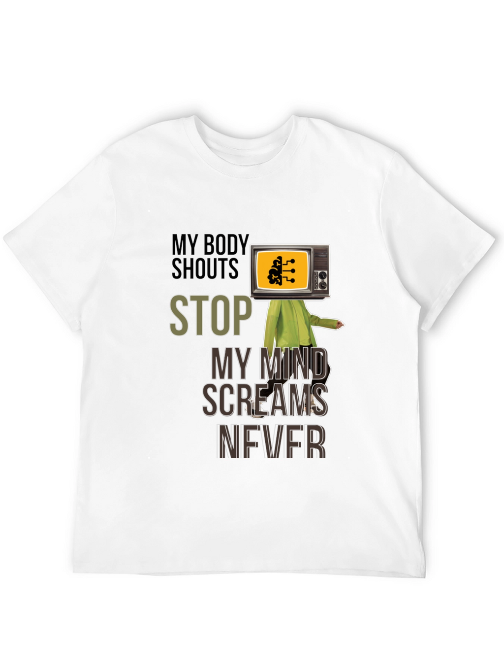 My Body Shouts Stop T-Shirt