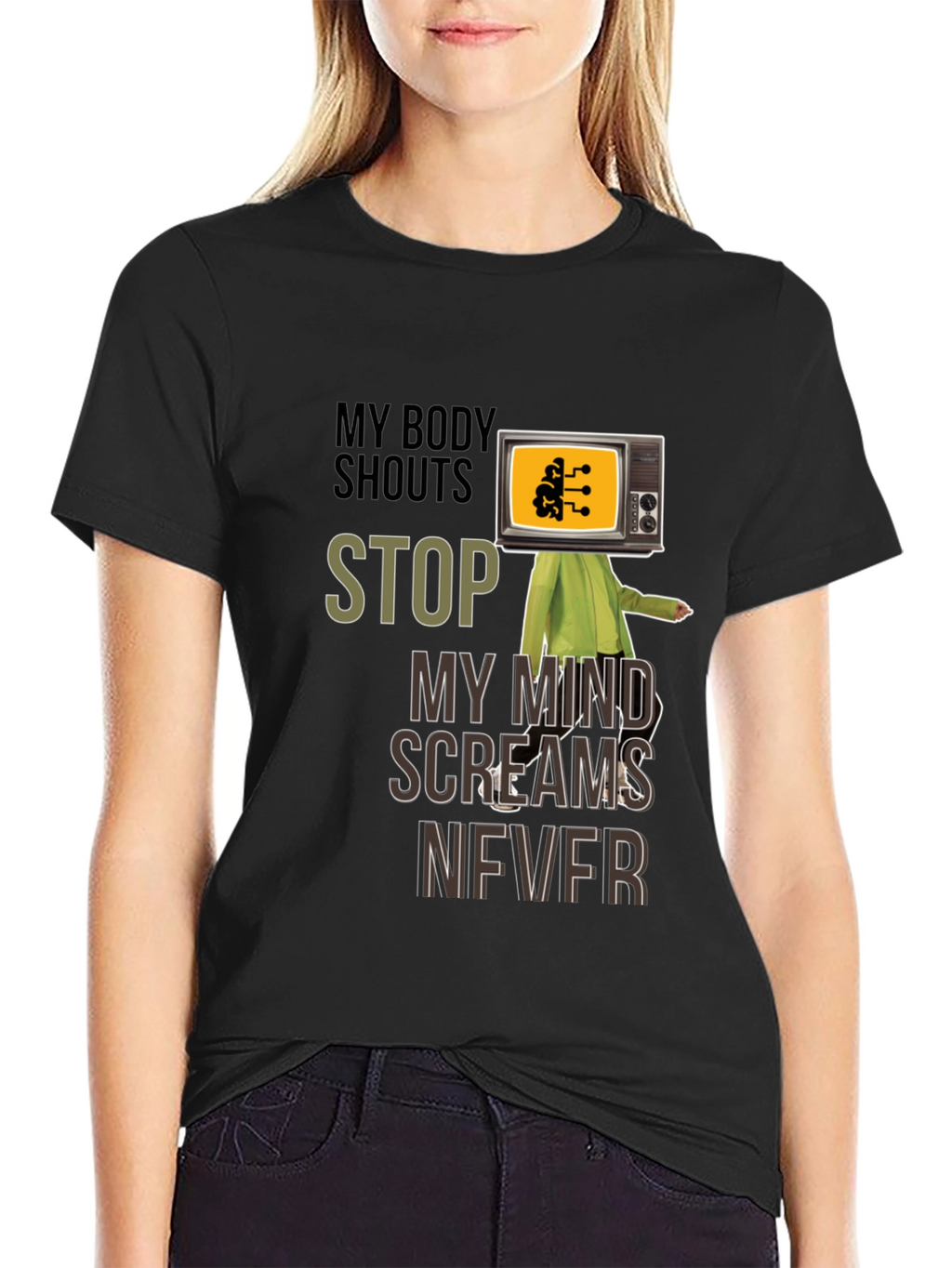 My Body Shouts Stop T-Shirt