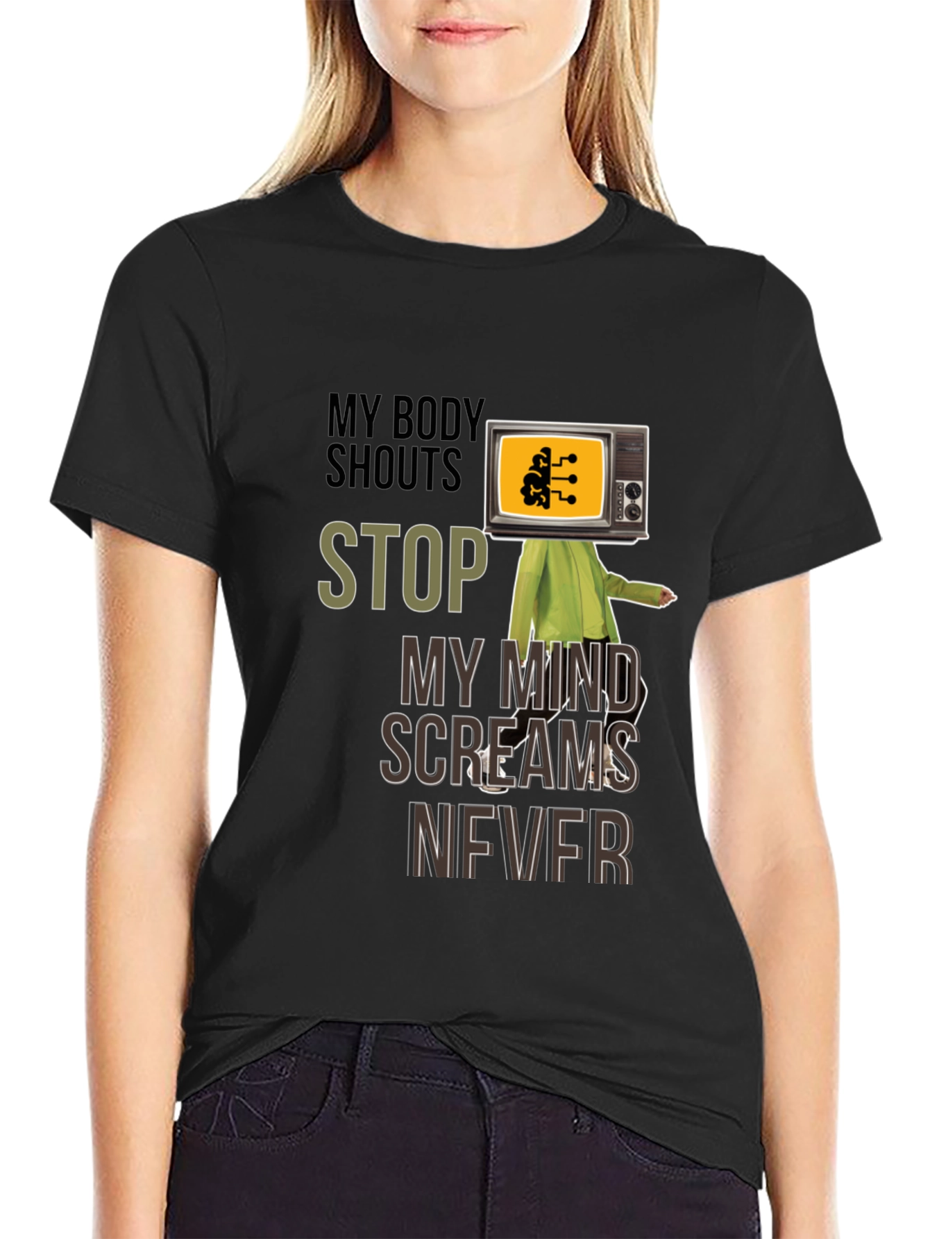 My Body Shouts Stop T-Shirt