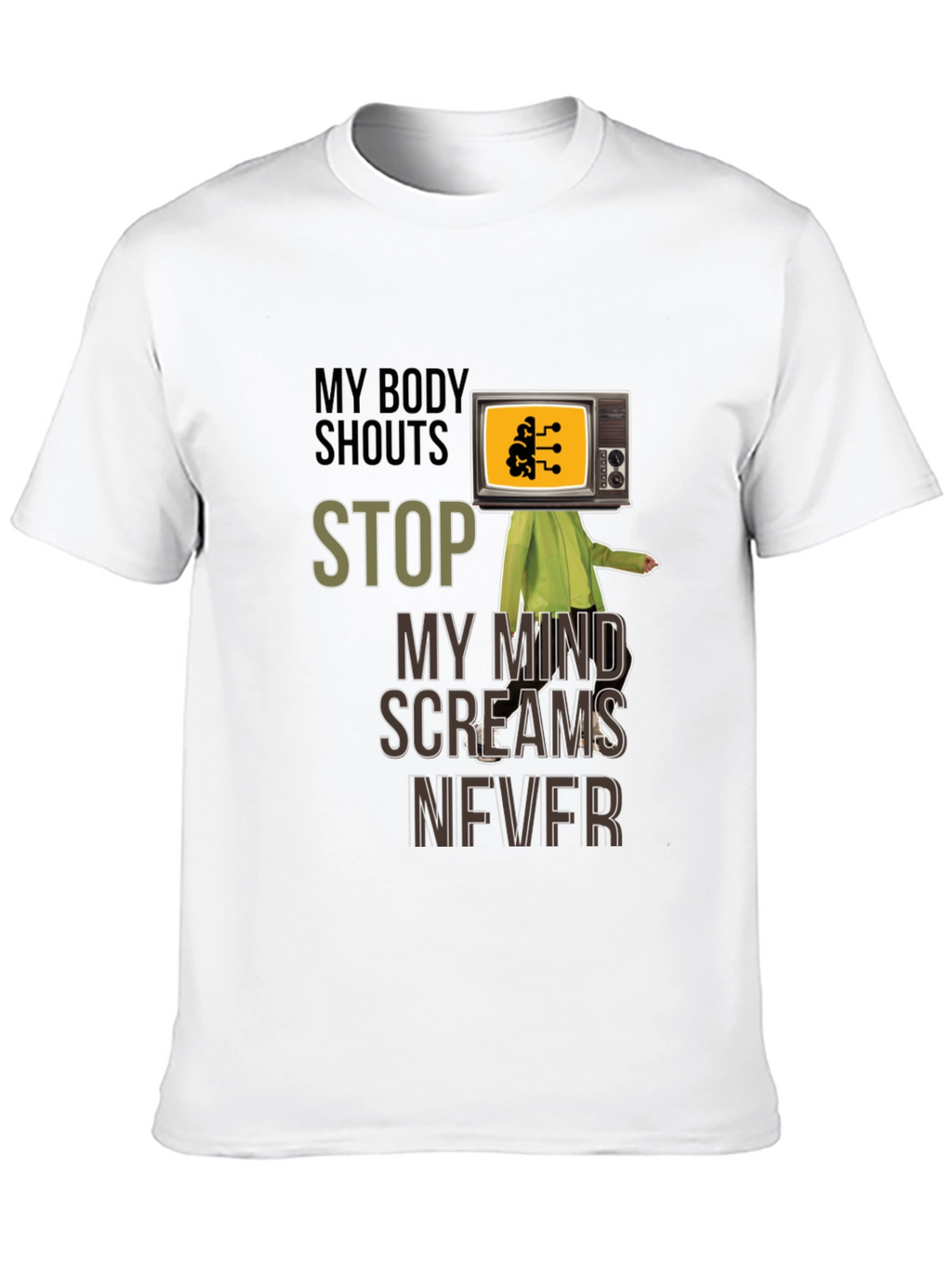 My Body Shouts Stop T-Shirt