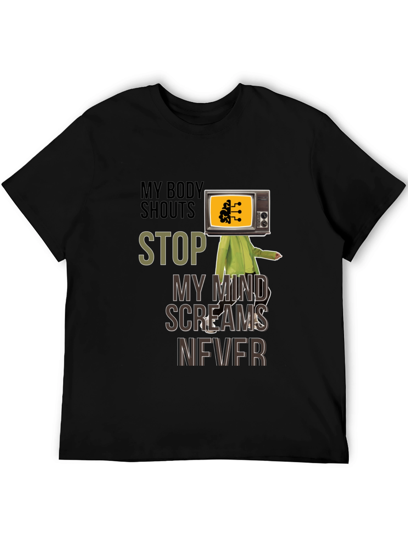 My Body Shouts Stop T-Shirt