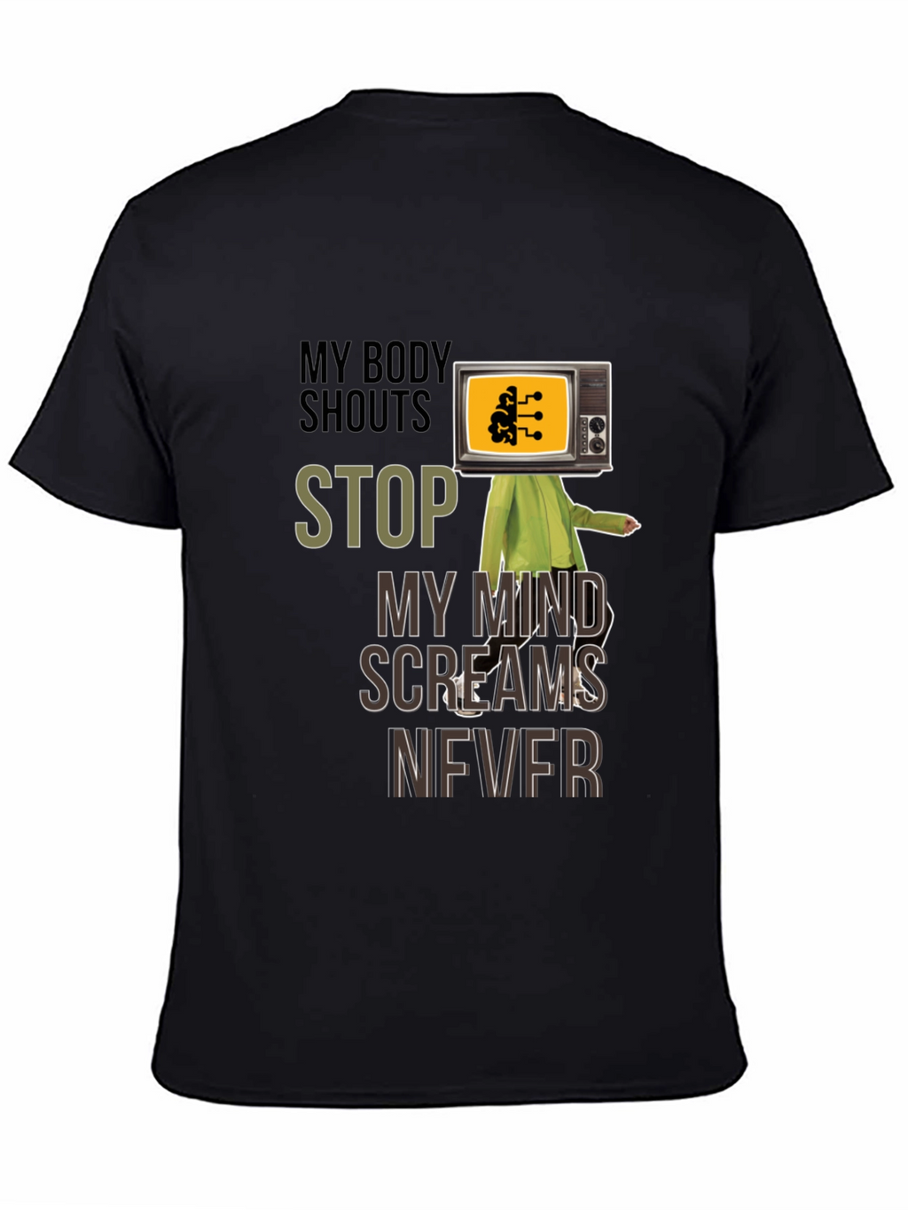 My Body Shouts Stop T-Shirt